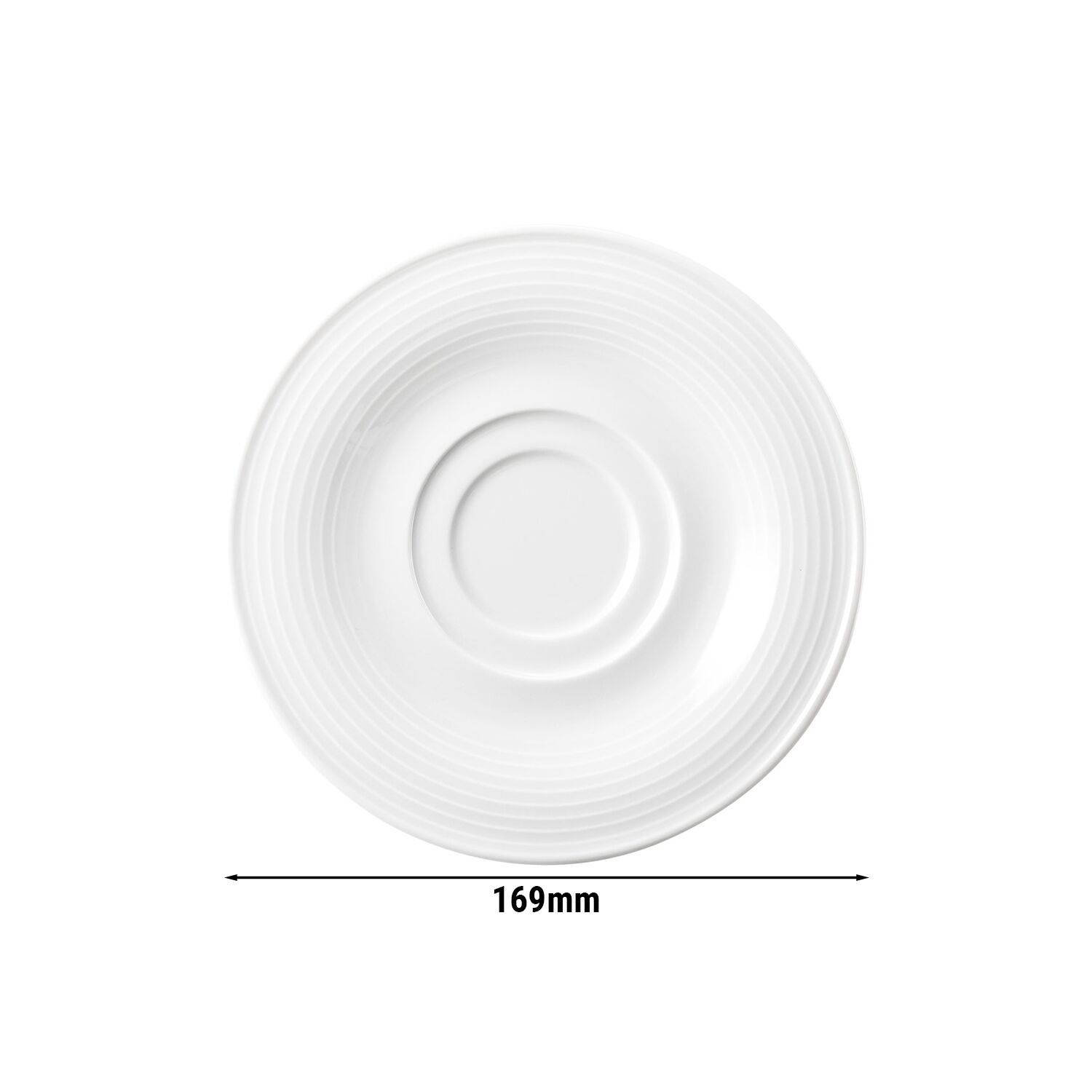 (6 pièces) SELTMANN WEIDEN | Soucoupe - Ø 165 mm - Blanc