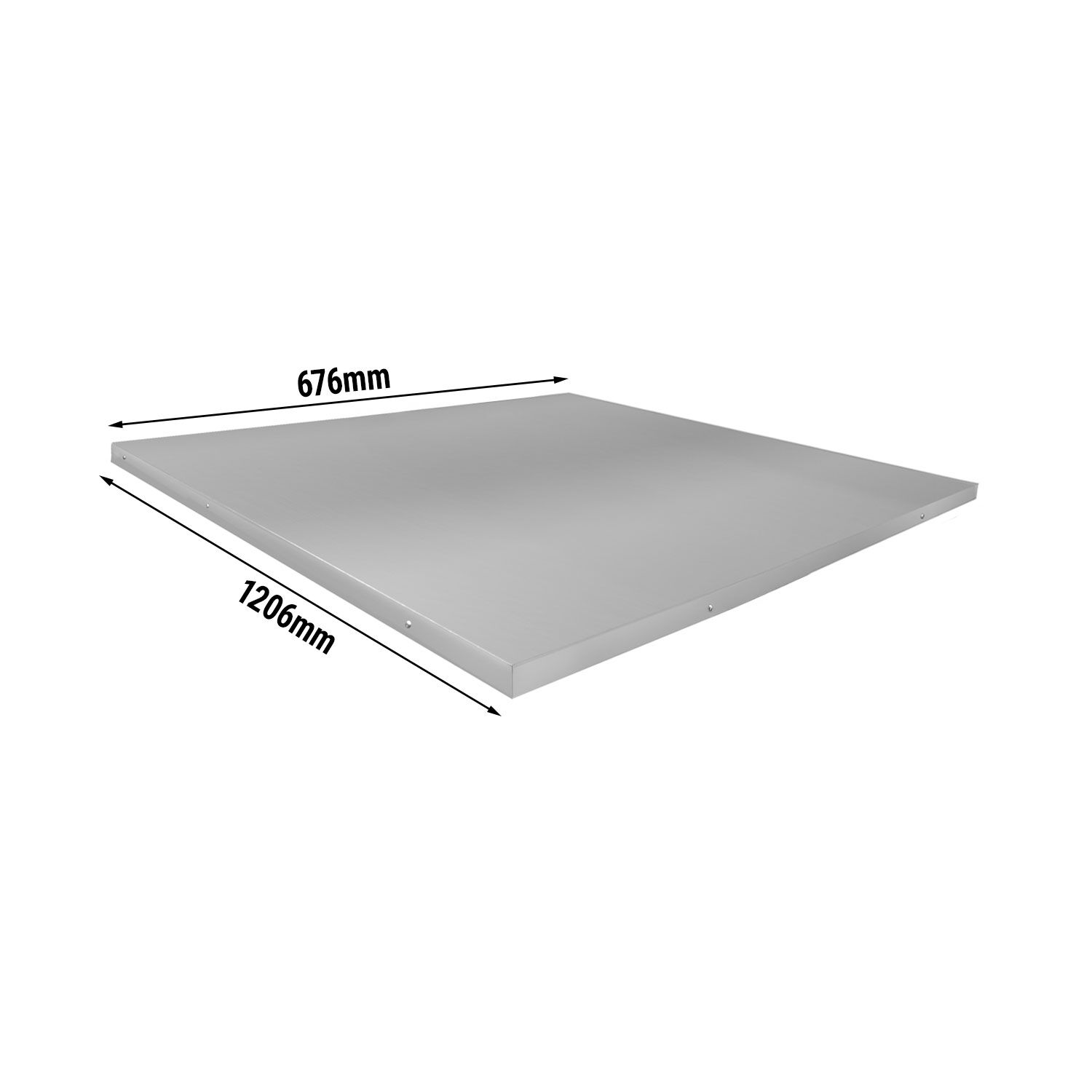 Panneau de protection pour systèmes de purification d’air extrait – 1206 × 676 mm