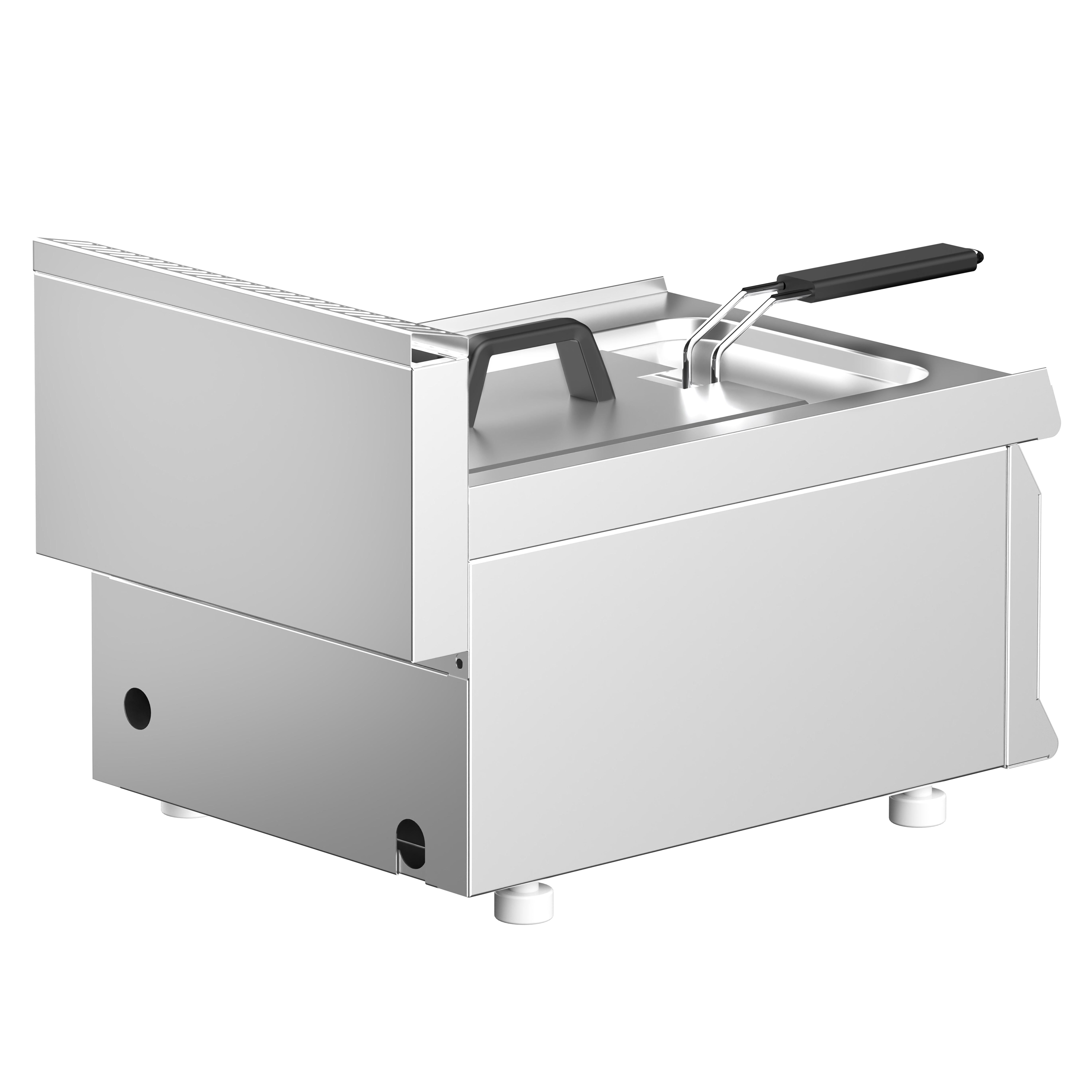 Friteuse à gaz – 8 litres – 6 kW – avec robinet de vidange