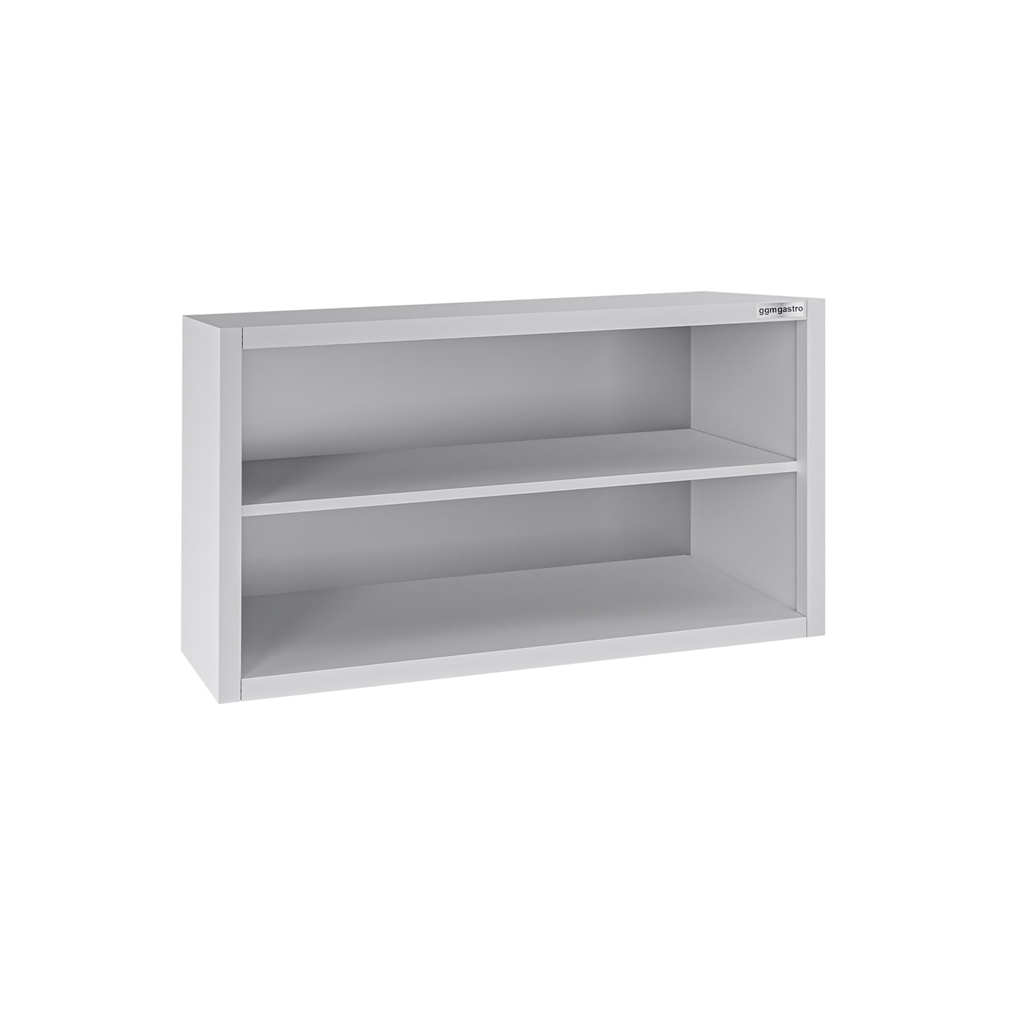 Armoire murale en acier inoxydable ECO - 1000x400mm - sans portes (ouvert) - 650mm de haut
