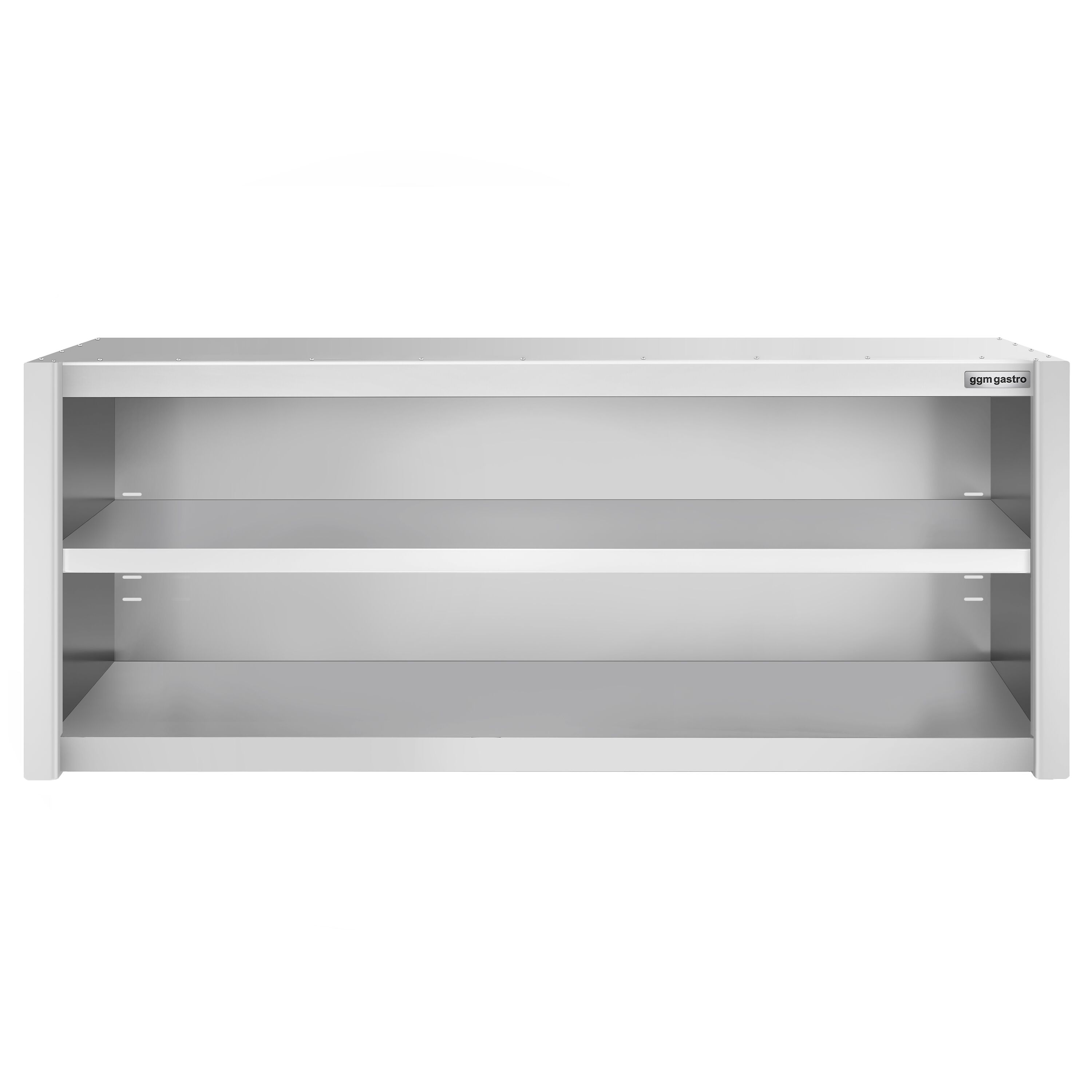 Armoire murale en acier inoxydable PREMIUM - 2000x400mm - sans portes (ouvert) - 650mm de haut
