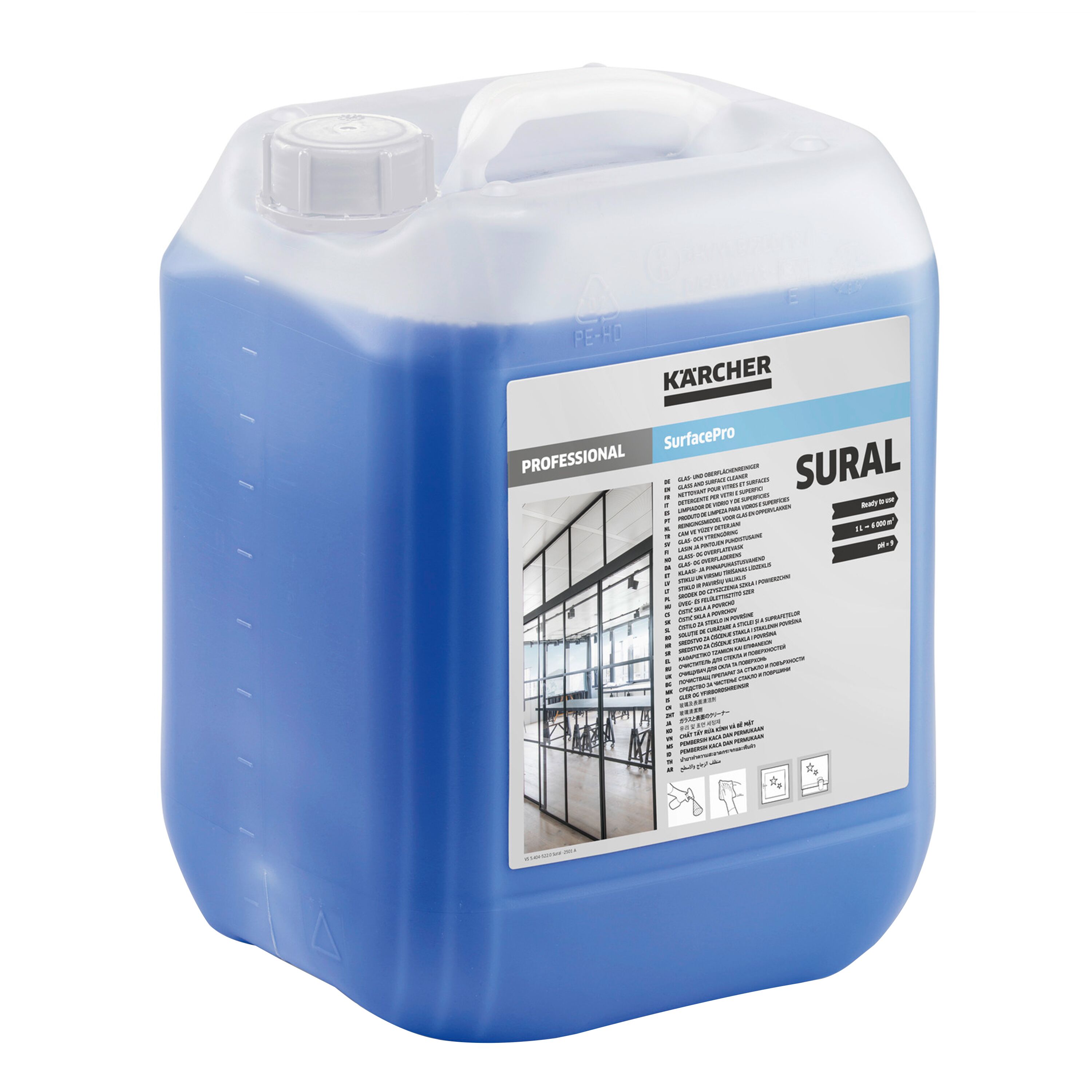 Kärcher | SurfacePro nettoyant pour vitres et surfaces Sural - 10 litres