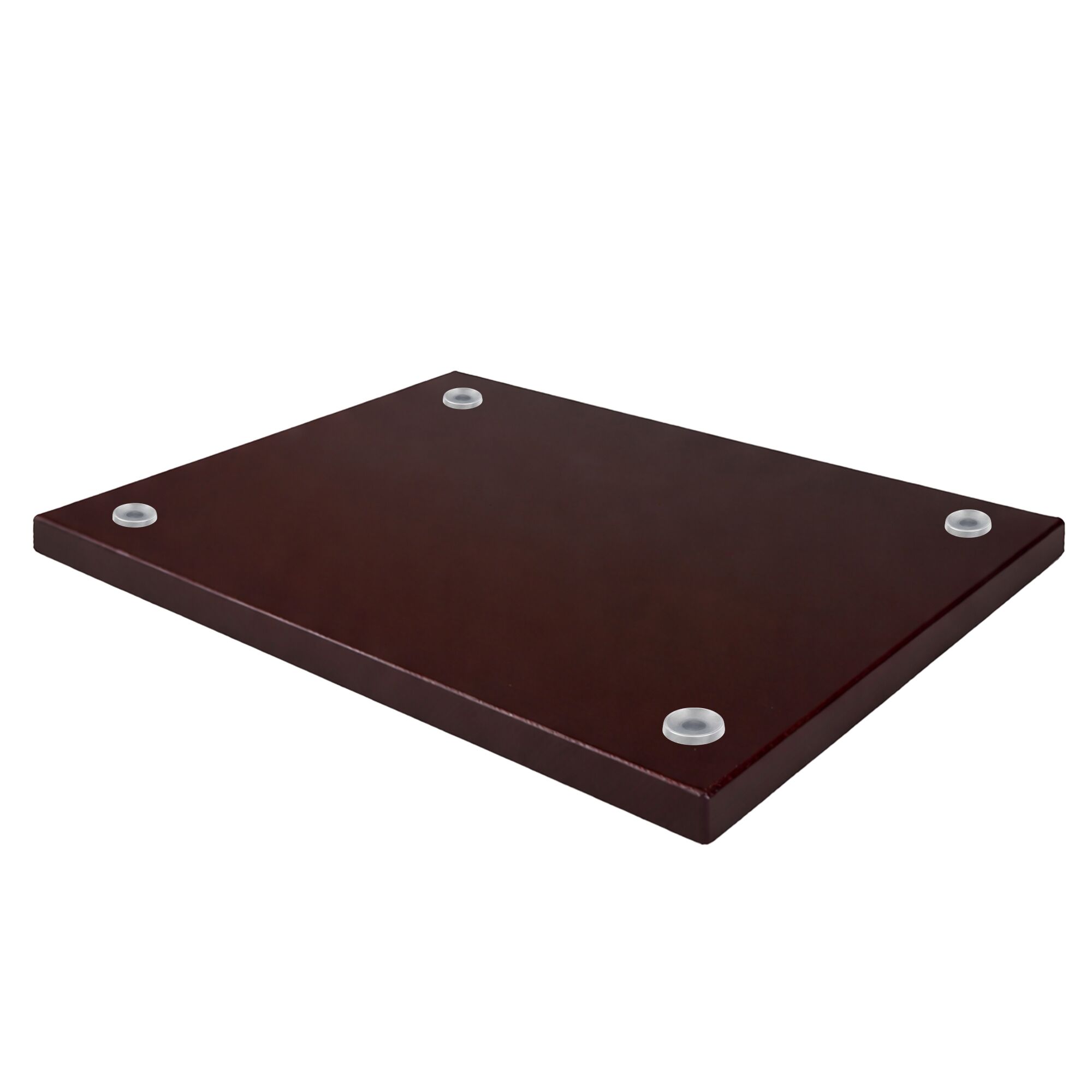 Planche à découper antidérapante - EN 600x400mm - Épaisseur: 20mm - Conforme HACCP - PEHD 500 - Marron