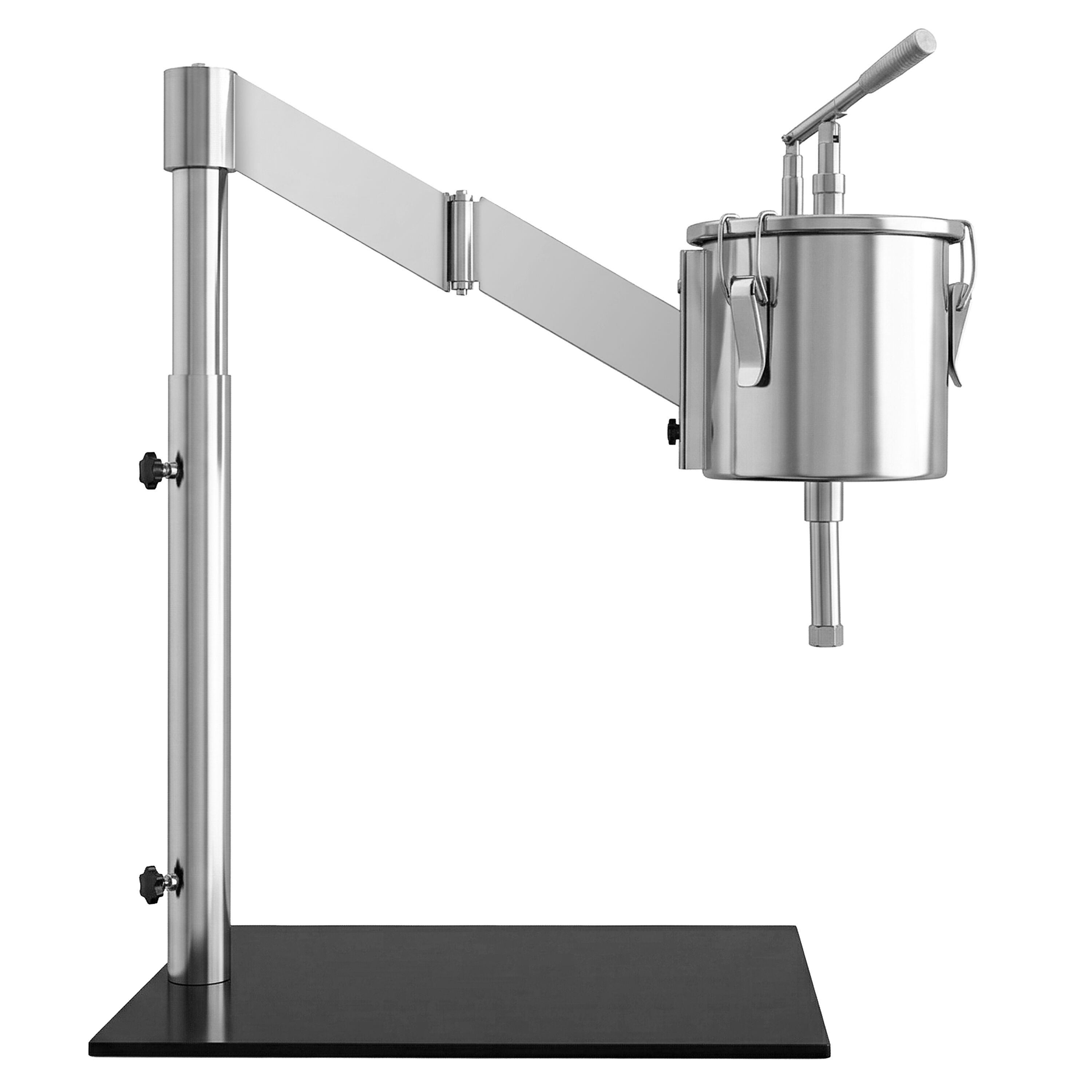 Distributeur de pâte à crêpes/gaufres - Manuel - 4L - Taille réglable - Acier inoxydable