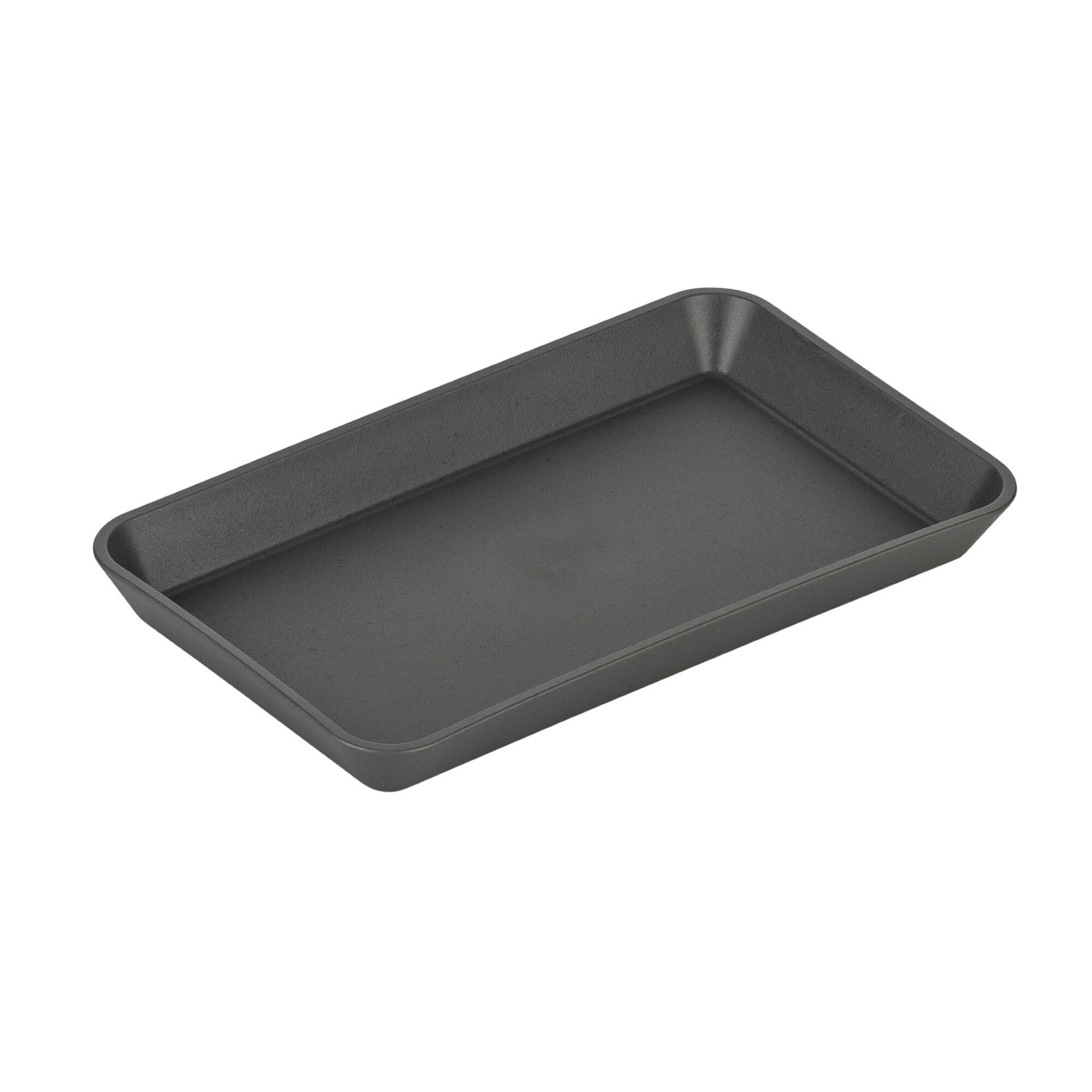 (24 pièces) Assiette Réutilisable - Carrée - Gris