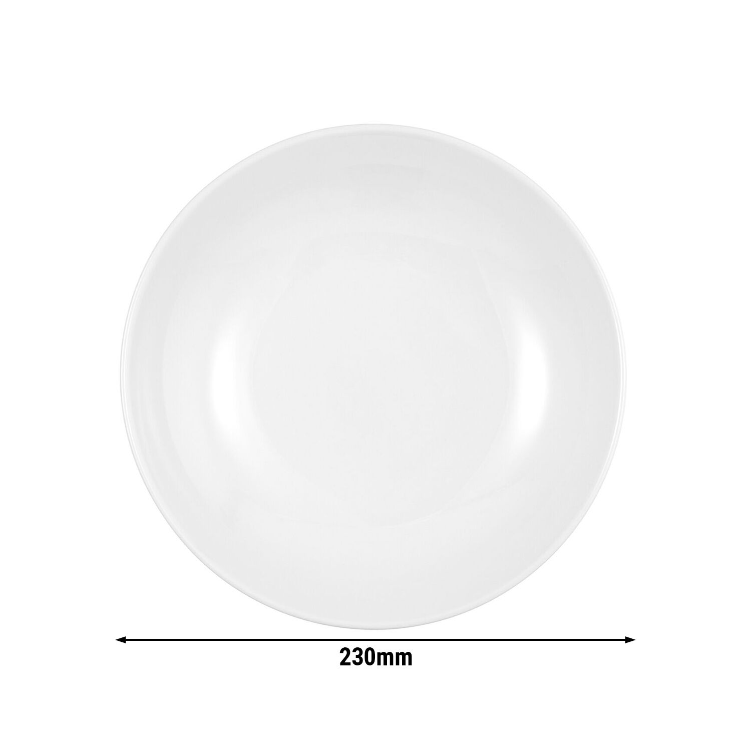 (6 pièces) SELTMANN WEIDEN | Assiette creuse ronde - Ø 230mm         