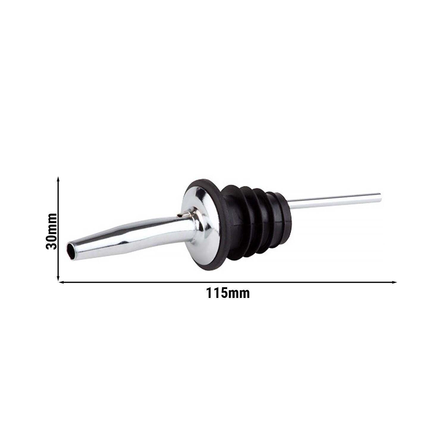 (6 pcs) Bec verseur - set de 6 - acier inoxydable - compatible lave-vaisselle