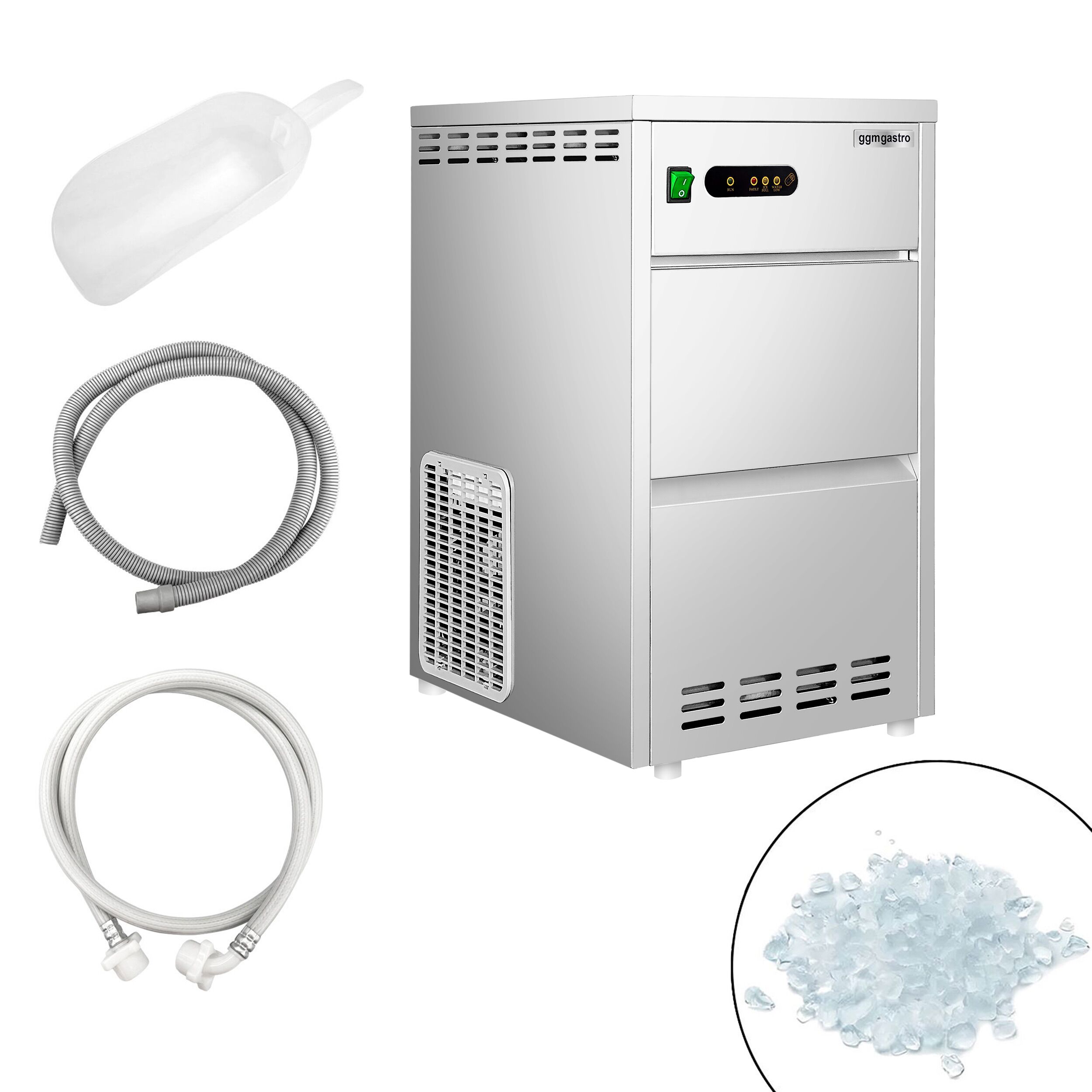 Machine à glace en grains - 30kg/24h