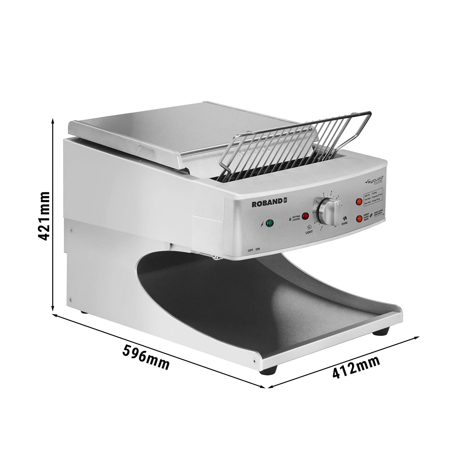 ROBAND | Grille-pain à convoyeur professionnel – 2,99 kW