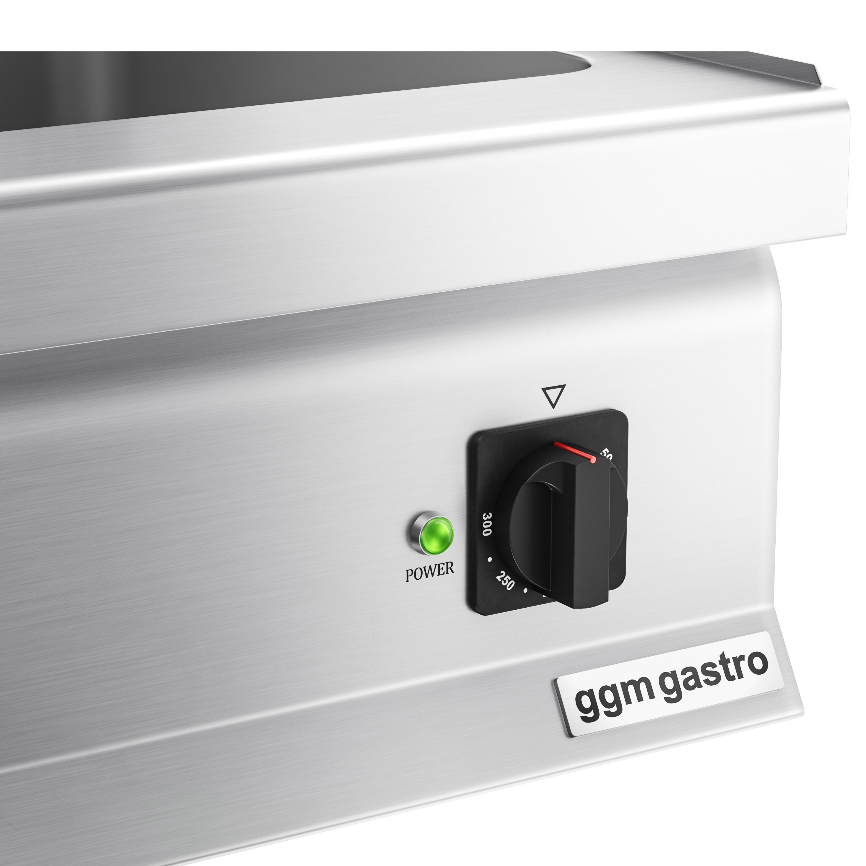 Bain-marie électrique – 2,4 kW – 2 × GN 1/1 ou 4 × GN 1/2