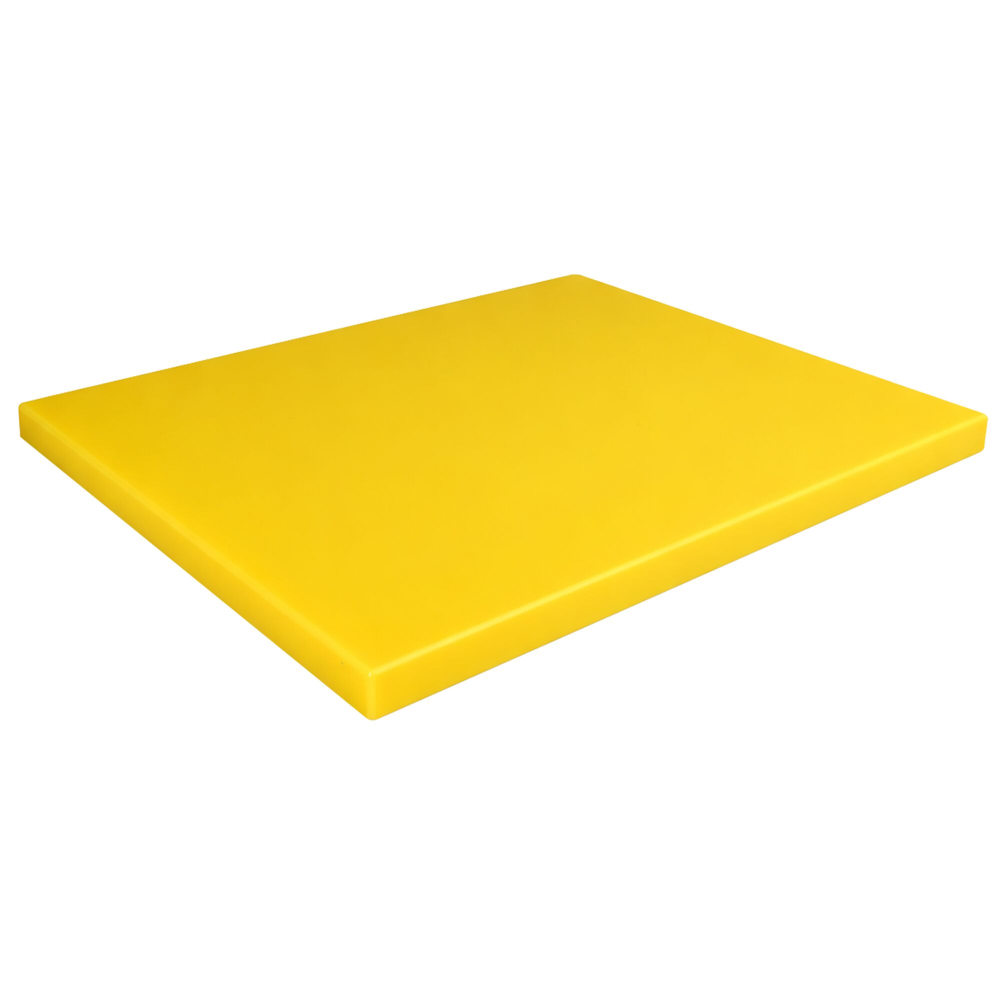 Planche à découper - 600x400mm - Épaisseur: 20mm - Conforme HACCP - PEHD 500 - Jaune