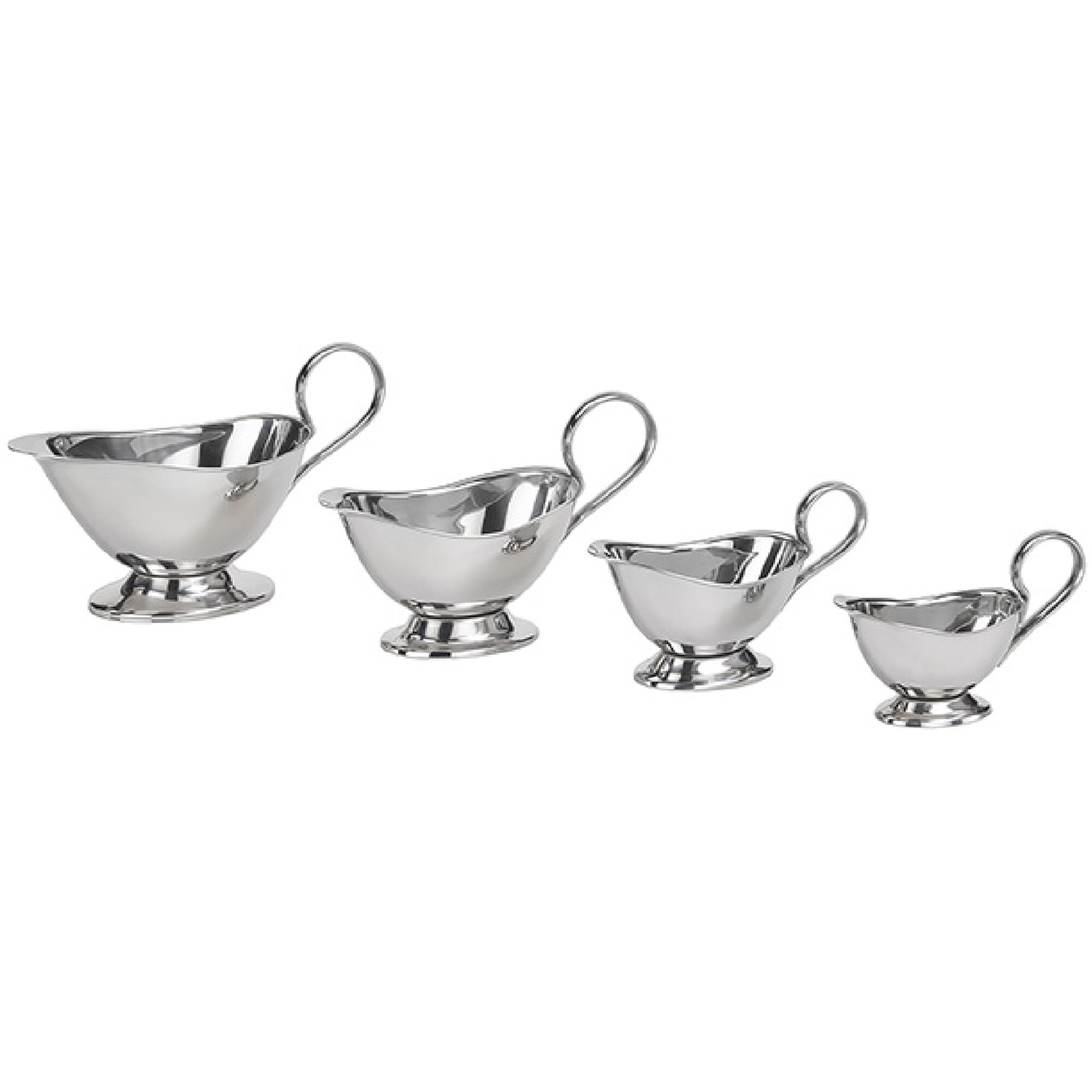 (6 pièces) Saucière – PROFI – inox 18/8 – 0,4 L