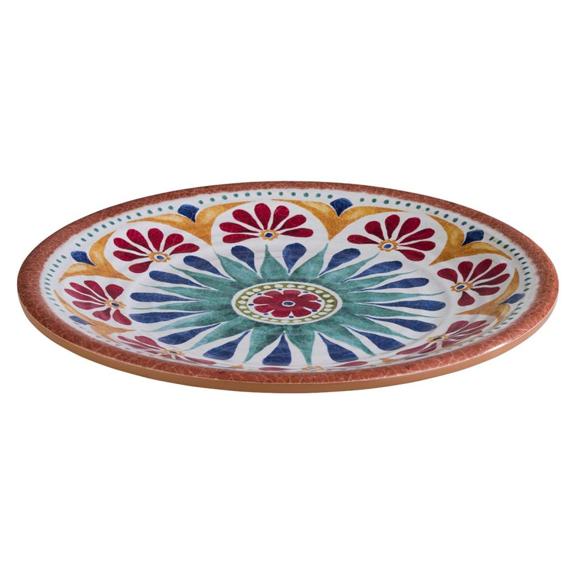 (6 pièces) ARABESQUE - Assiette - Mélamine - Ø 215 mm