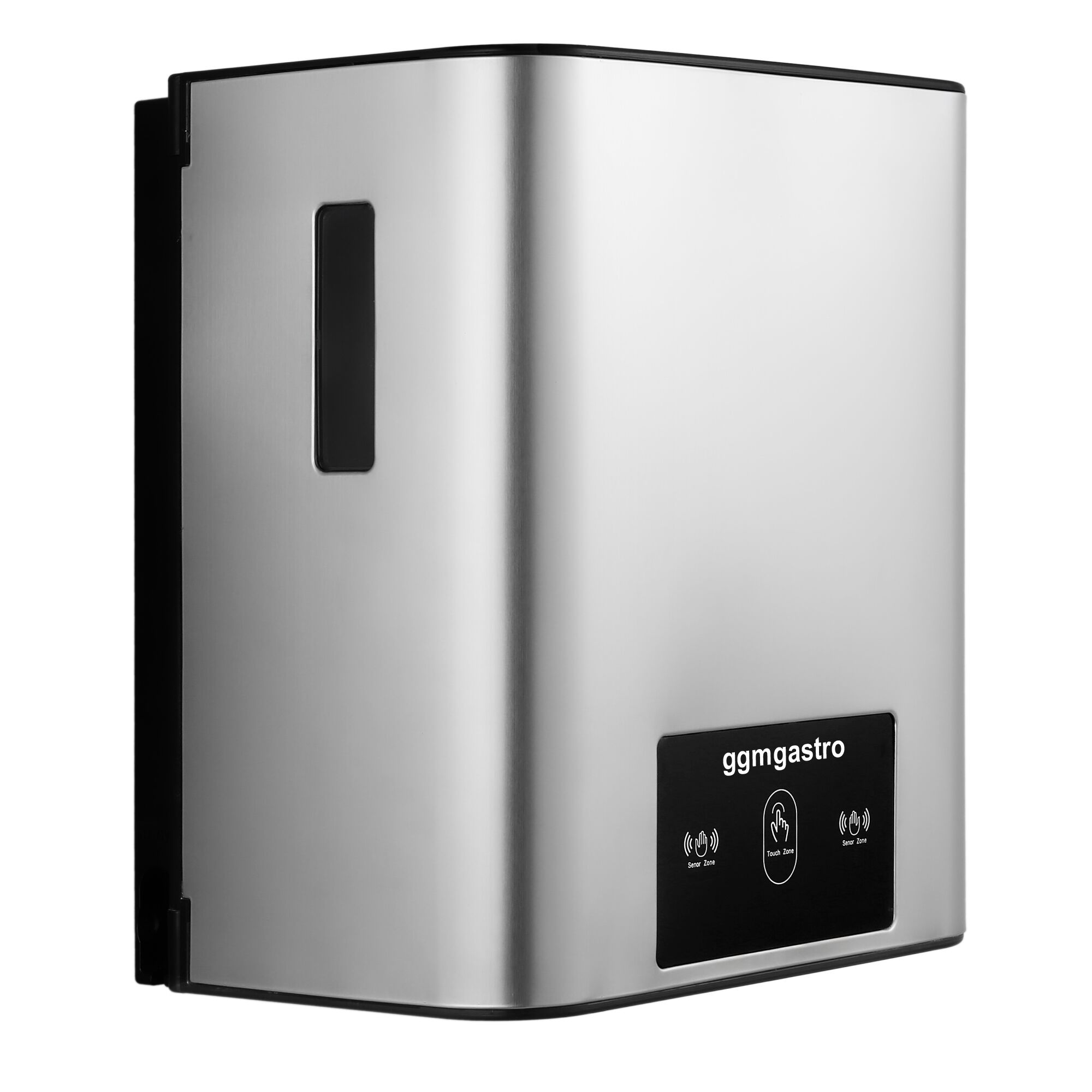 Distributeur d’essuie-mains en rouleau - automatique - sans contact - avec capteur - acier inoxydable