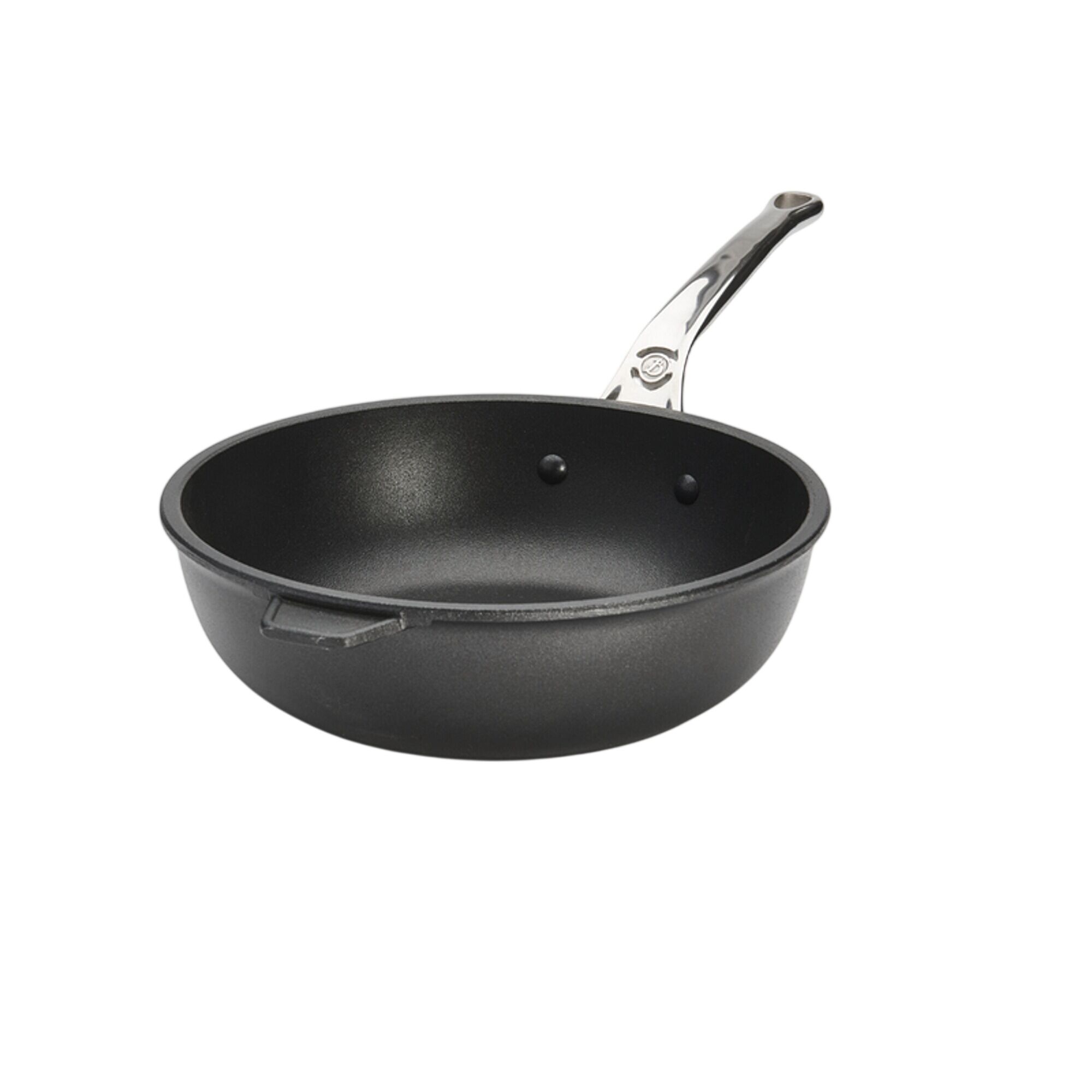 DE BUYER | CHOC EXTREME - Sote tavası/braising tavası - paslanmaz çelik dökme demir saplı - Ø 280mm
