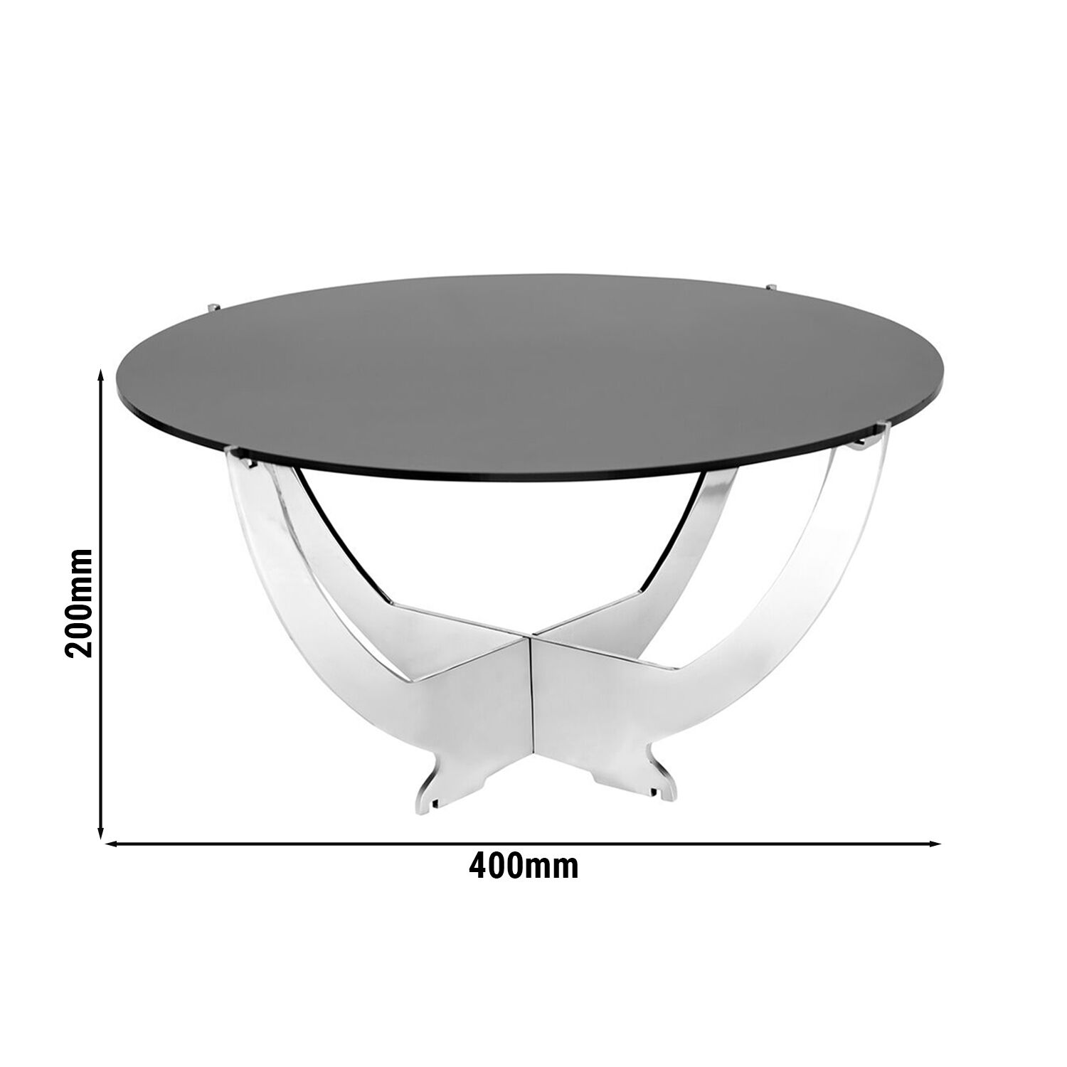Support de buffet Octopus - Ø 400 mm - Chromé