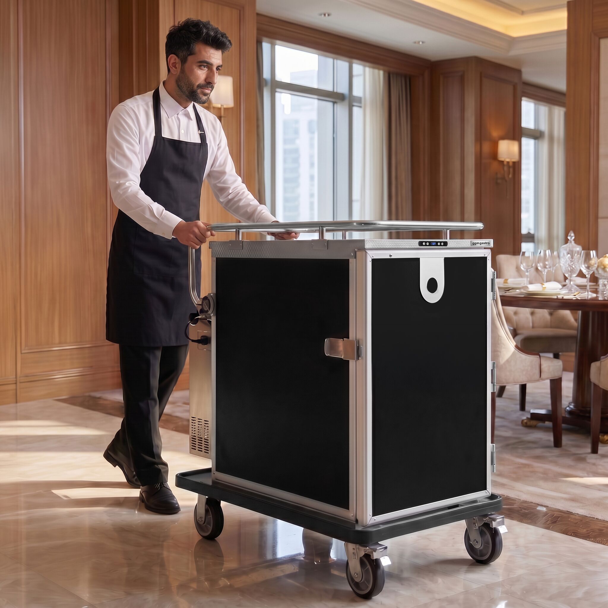 Bankettwagen - Gekühlt - 416 Liter - für 12x GN 2/1