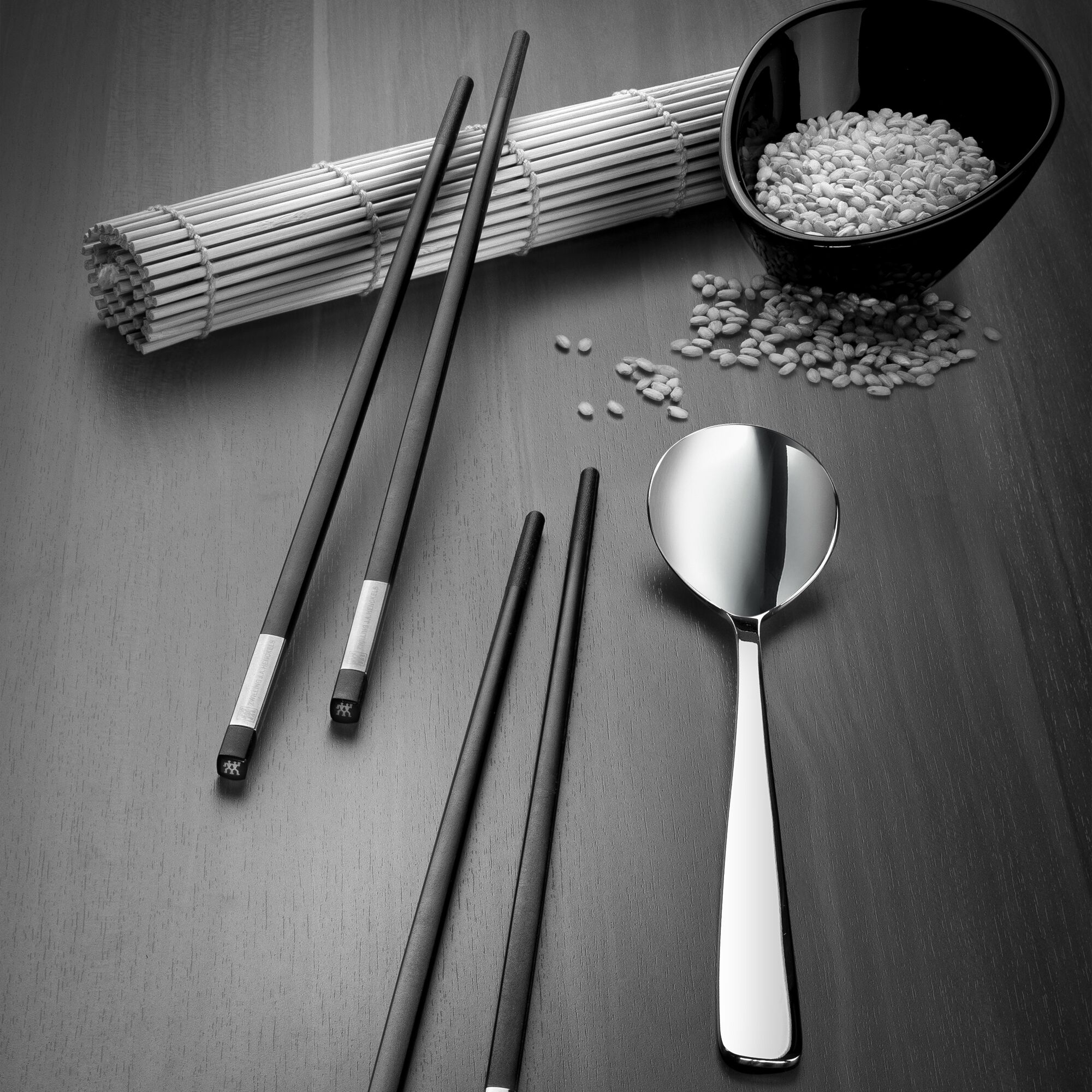 (5 pieces) ZWILLING | Stainless Steel Chopstick & Spoon Set – 18/10 - matt/polished