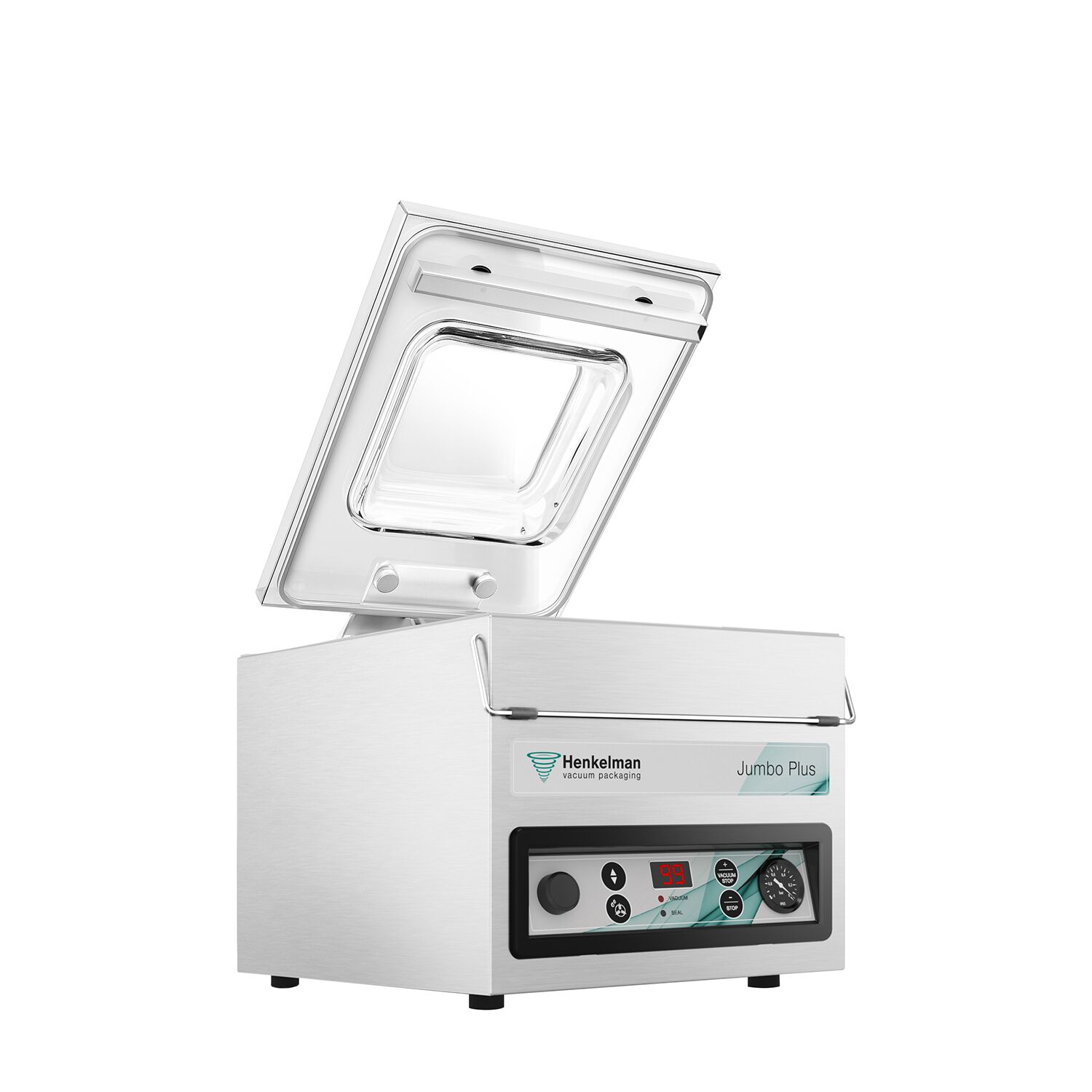 HENKELMAN | Jumbo Plus – Machine sous vide à cloche – 8 m³/h – 400 watts – numérique
