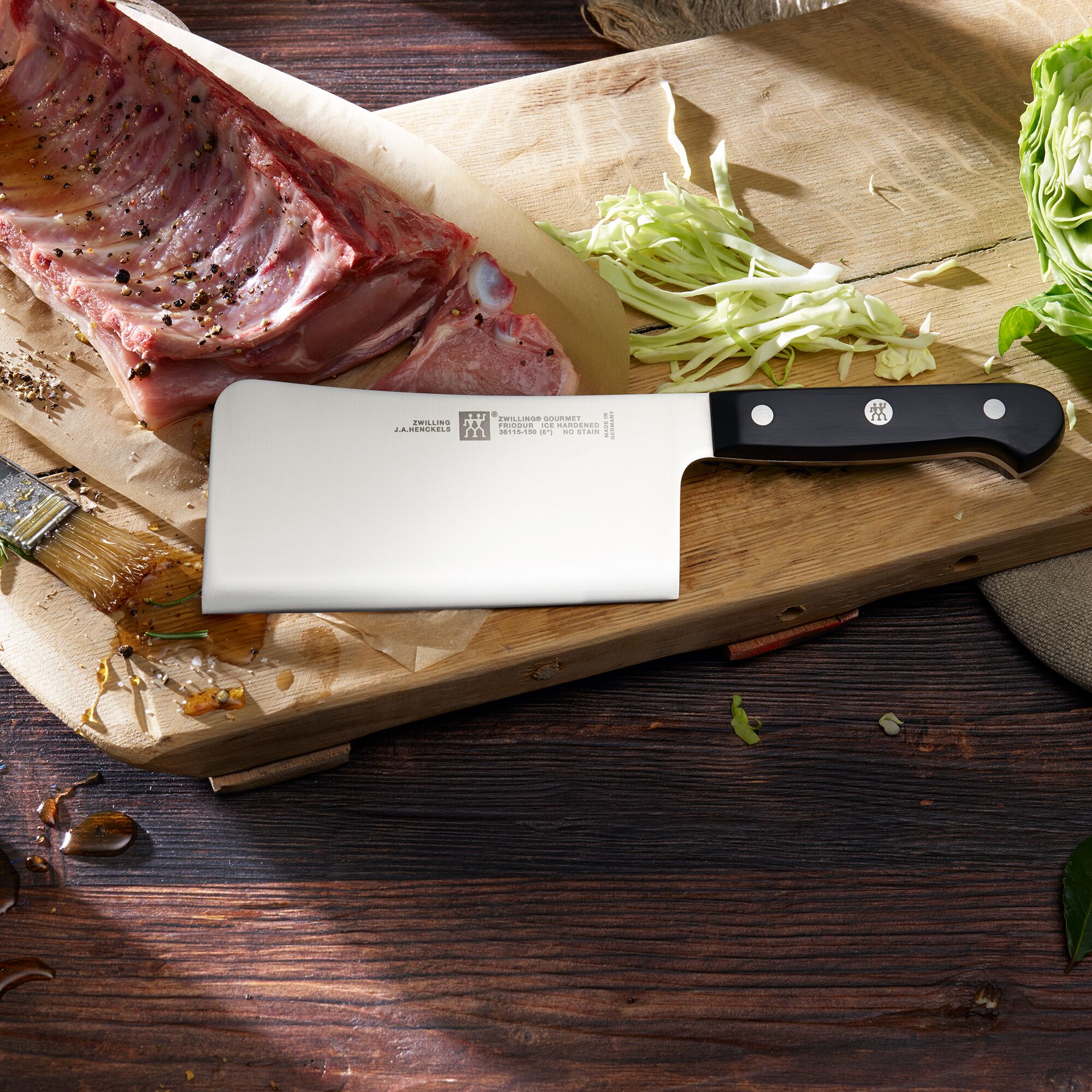 (1 piece) ZWILLING | GOURMET Cleaver – 15 cm Blade