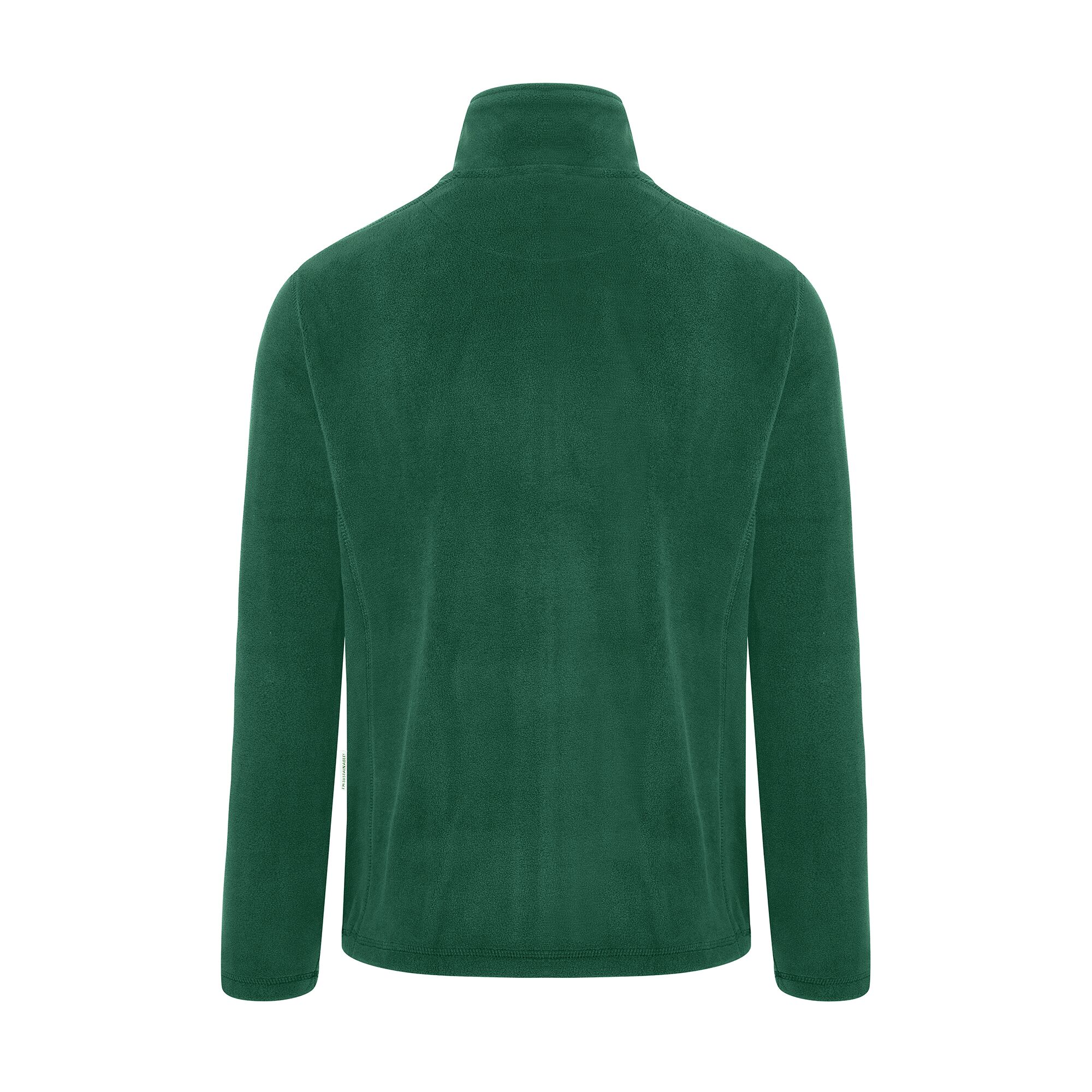 KARLOWSKY | Men's Work Fleece Jacket – Forest Green - L - Recycled Polyester - 60°C Washable