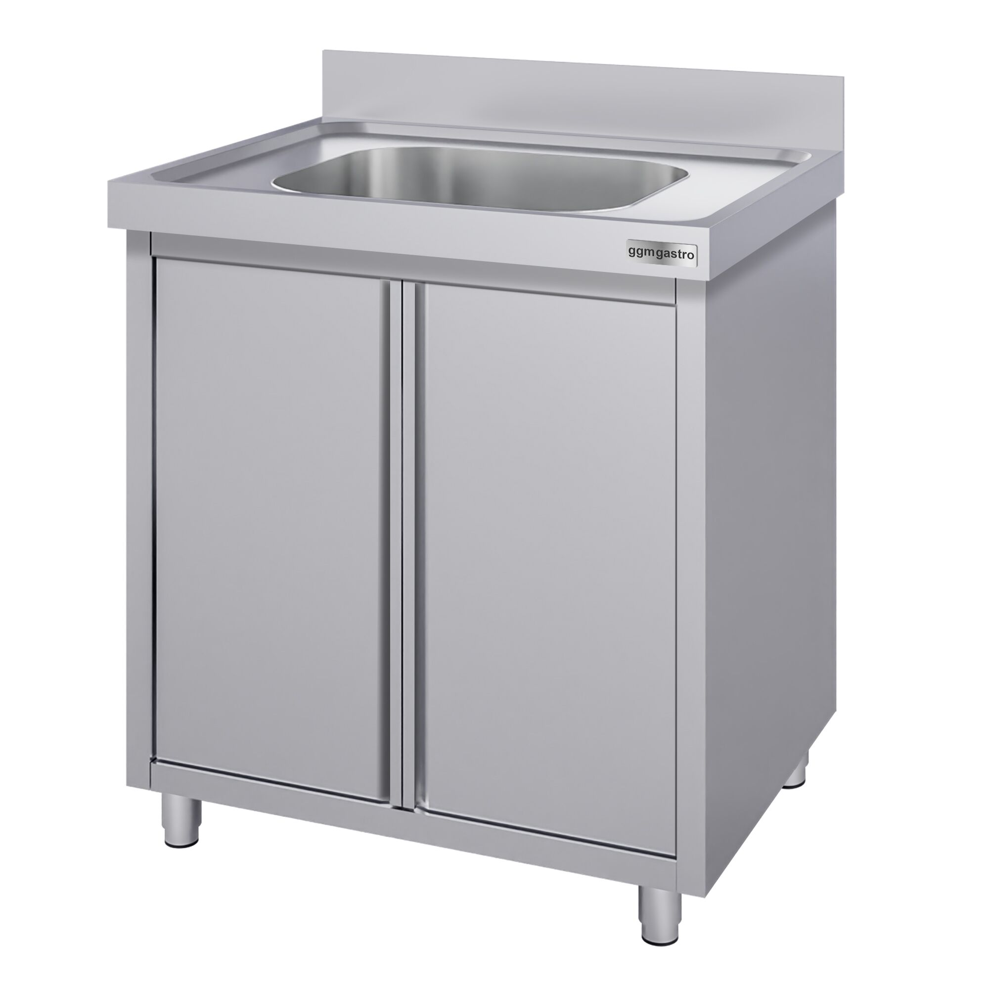 Meuble évier ECO - 800 x 700 mm - avec 1 bac