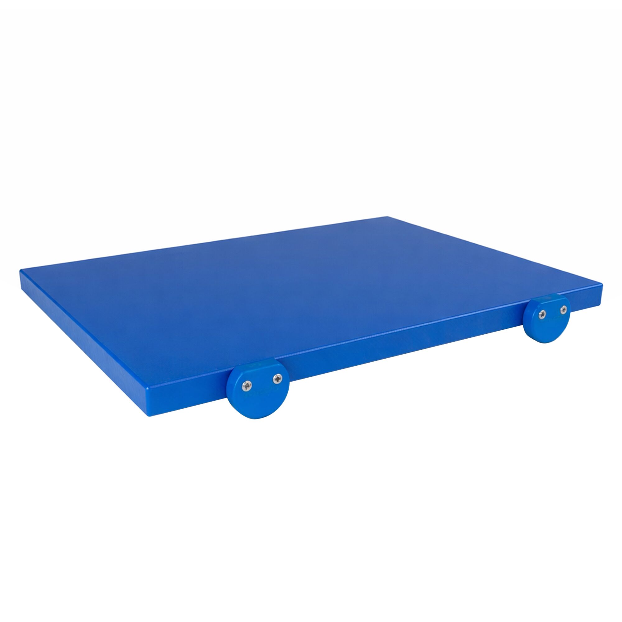 Planche à découper antidérapante avec butées – 250 × 400 mm – conforme HACCP – Bleu