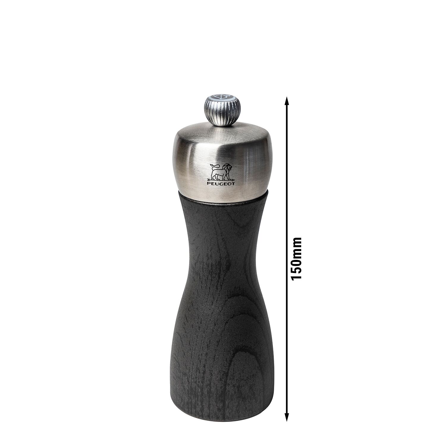 (6 pièces) PEUGEOT | FIDJI - Moulin à sel - Bois - Graphite - Hauteur : 150 mm