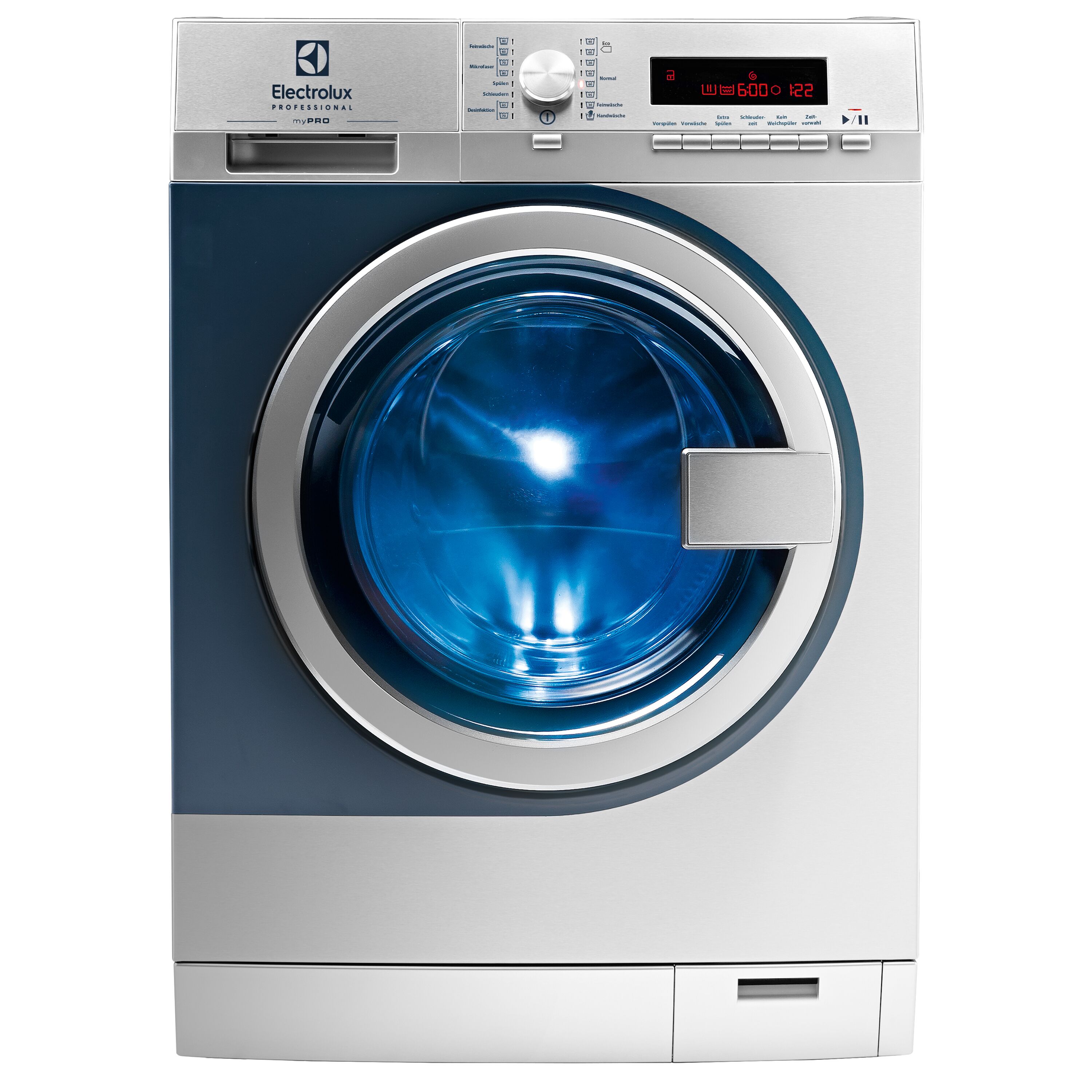 ELECTROLUX | Commercial myPRO WE170V Commercial Washing Machine - Drain Valve – 8 kg – 230 V – 2.2 kW
