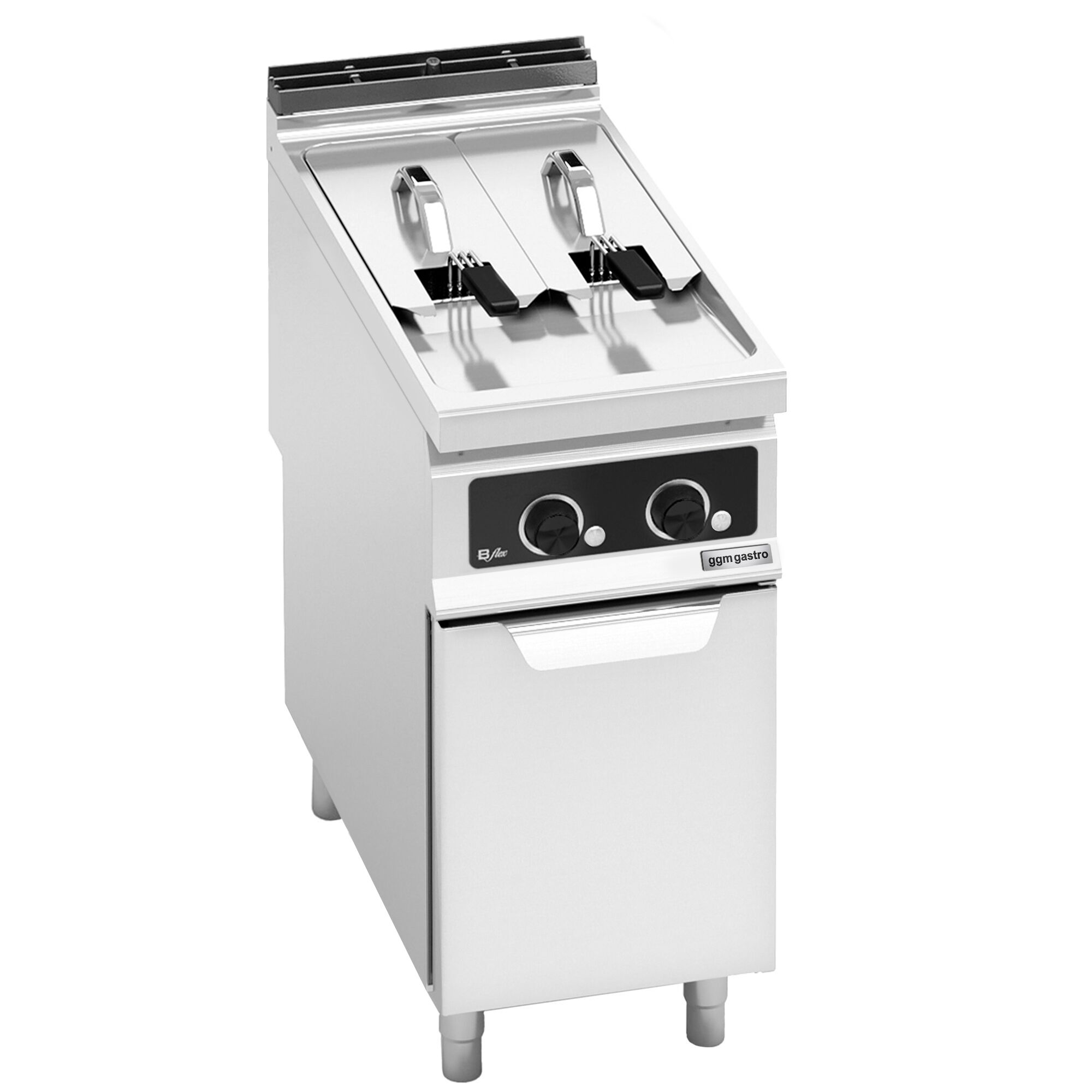 Friteuse Électrique Double - 7 + 7 Litres - 16 kW - Bflex Digital