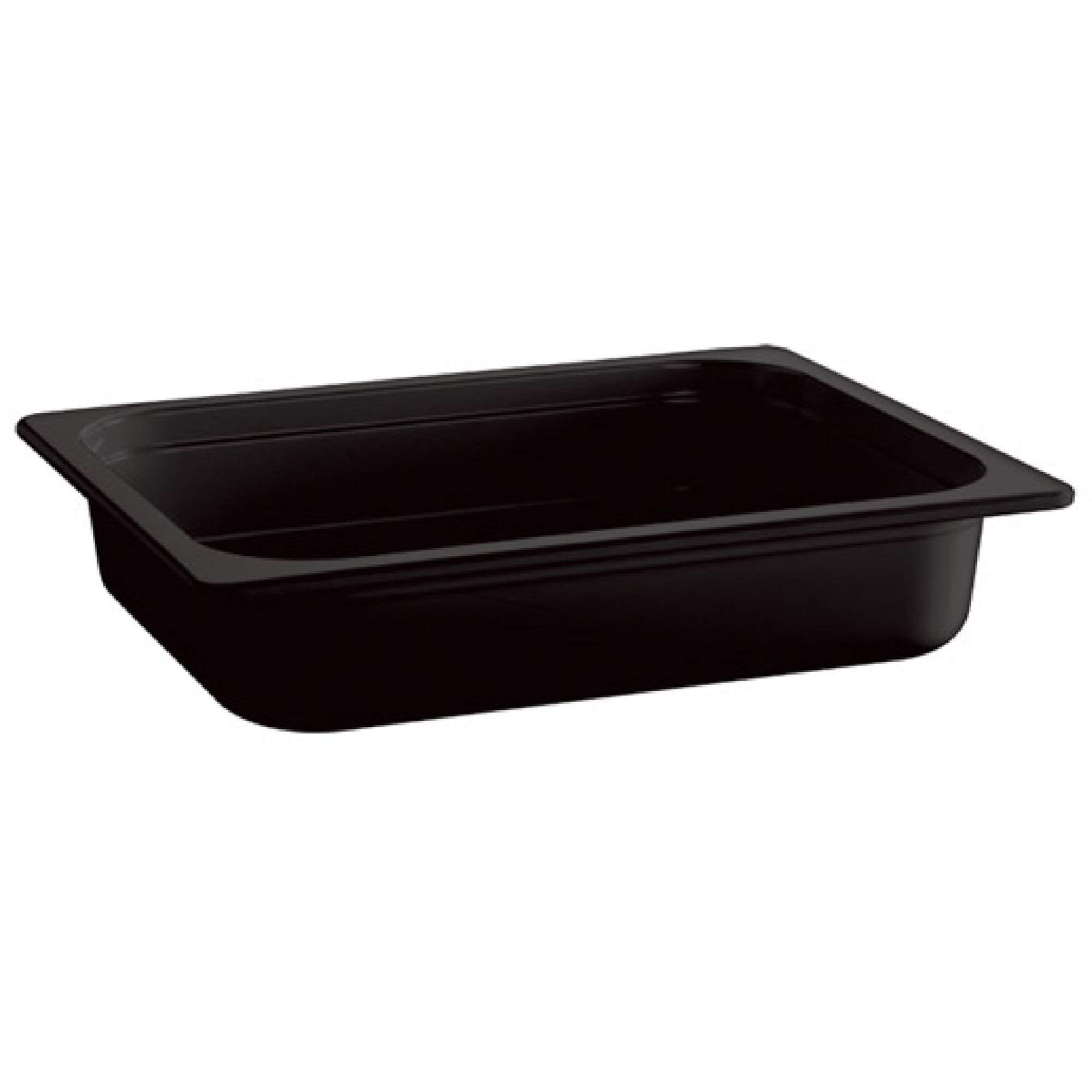 (6 pièces) Bac en mélamine GN 1/2 - ECOLINE - 3,4 litres - Hauteur : 65 mm