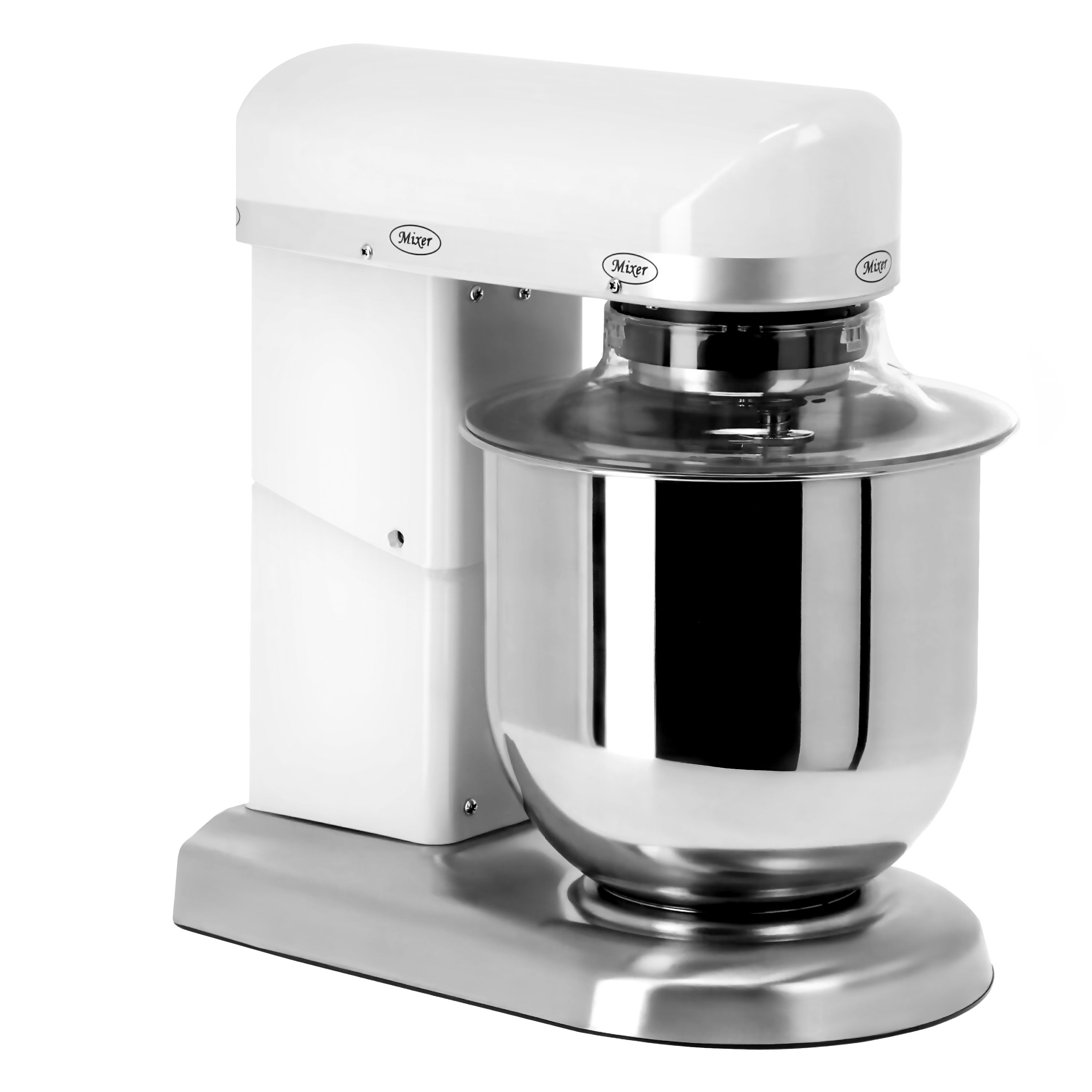 Batteur-mélangeur planétaire professionnel - 7L - 500W - incl. 3 outils