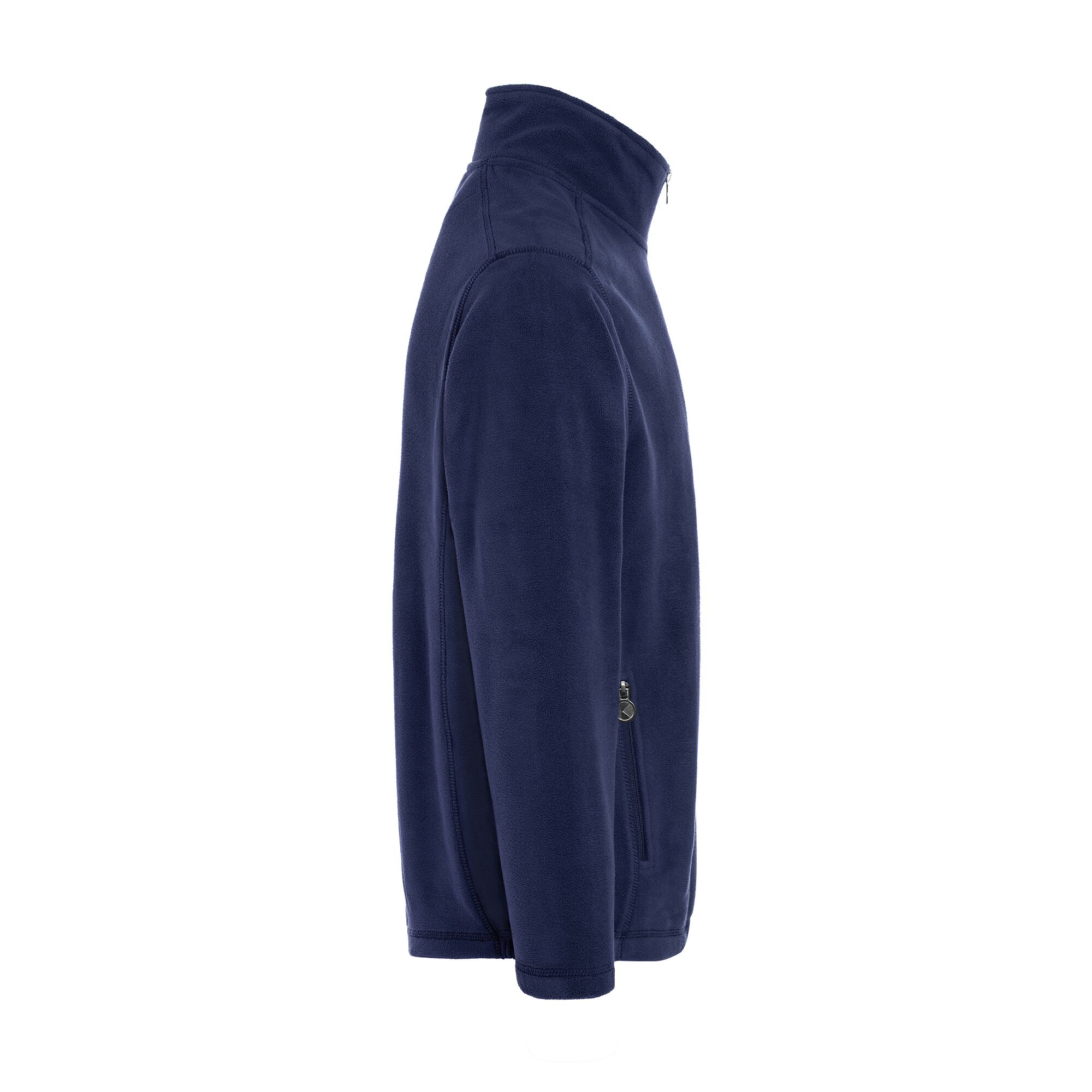 KARLOWSKY | Men's Work Fleece Jacket – Navy - 4XL - Recycled Polyester - 60°C Washable
