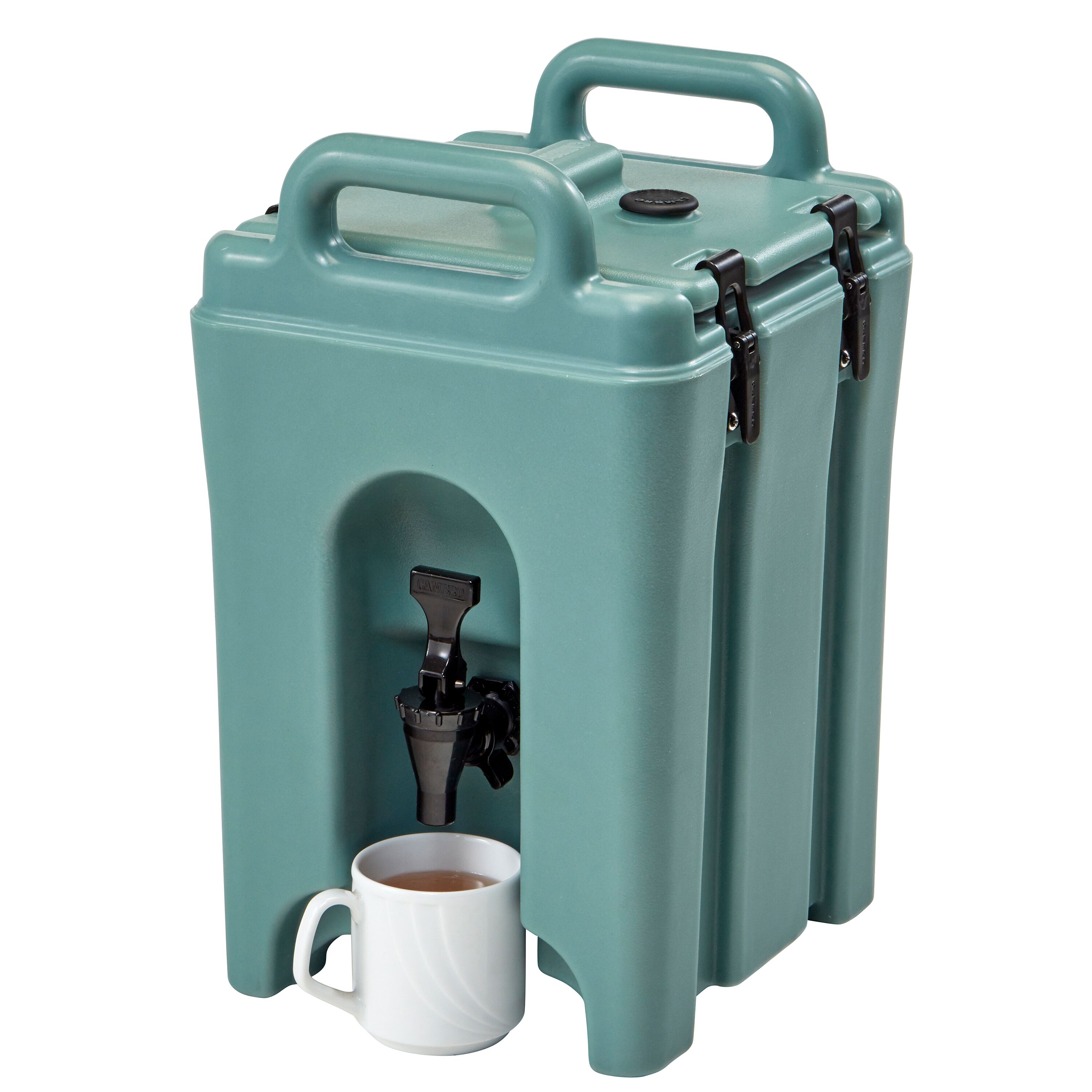CAMBRO | Commercial Camtainers® Insulated Drinks Dispenser – Hot & Cold – 3.8 L – Slate Blue