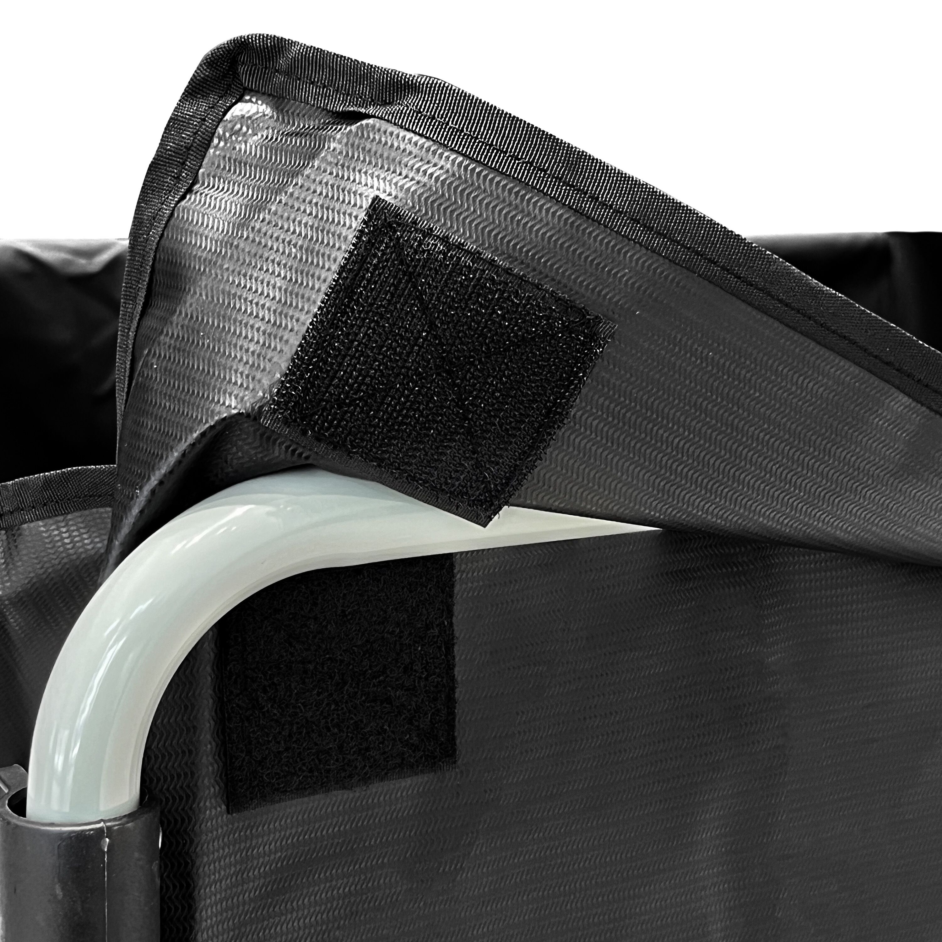 Chariot à linge - pliant - 150L - cadre en aluminium - Noir