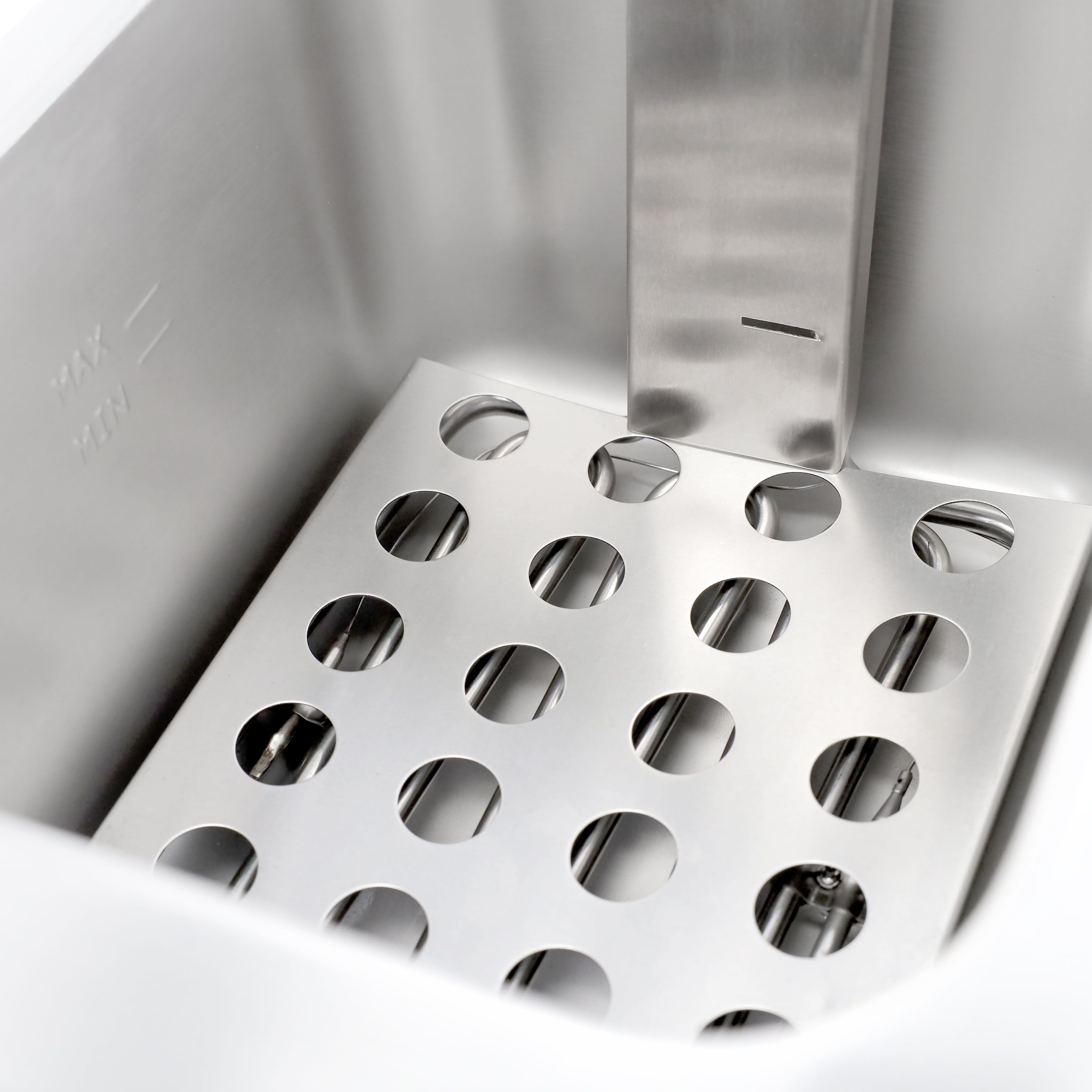 Friteuse électrique – 8 litres – 3,25 kW – avec robinet de vidange