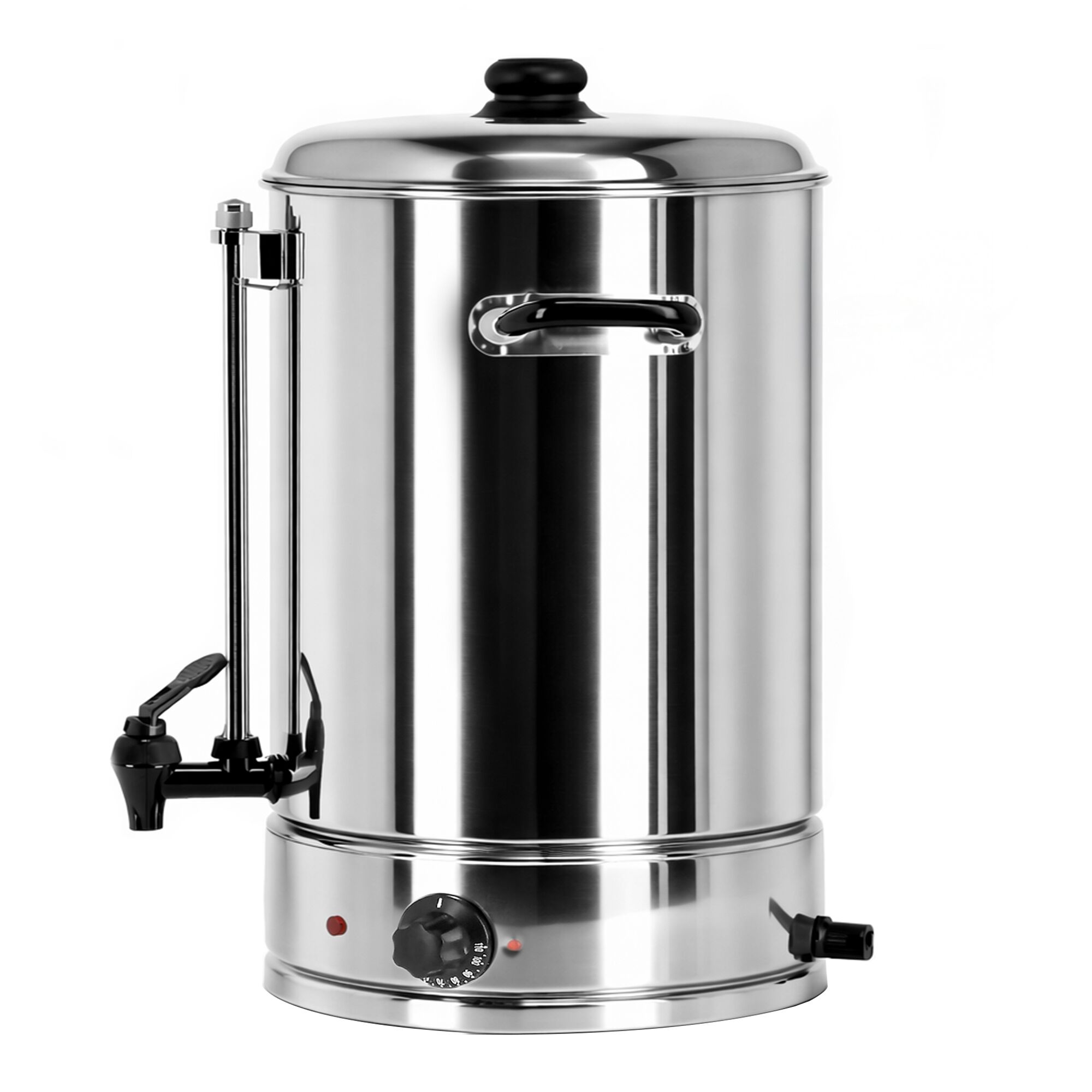 Distributeur de boissons chaudes professionnel - 8L - 2kW - Réglage de température en continu 30–110°C - Acier inoxydable
