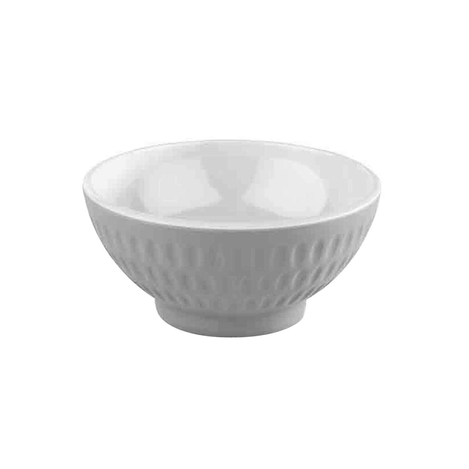 (6 pcs) Coupe - ASIA PLUS - Mélamine - 130ml - carré - 95x95mm - Profondeur : 45mm - Blanc/Gris