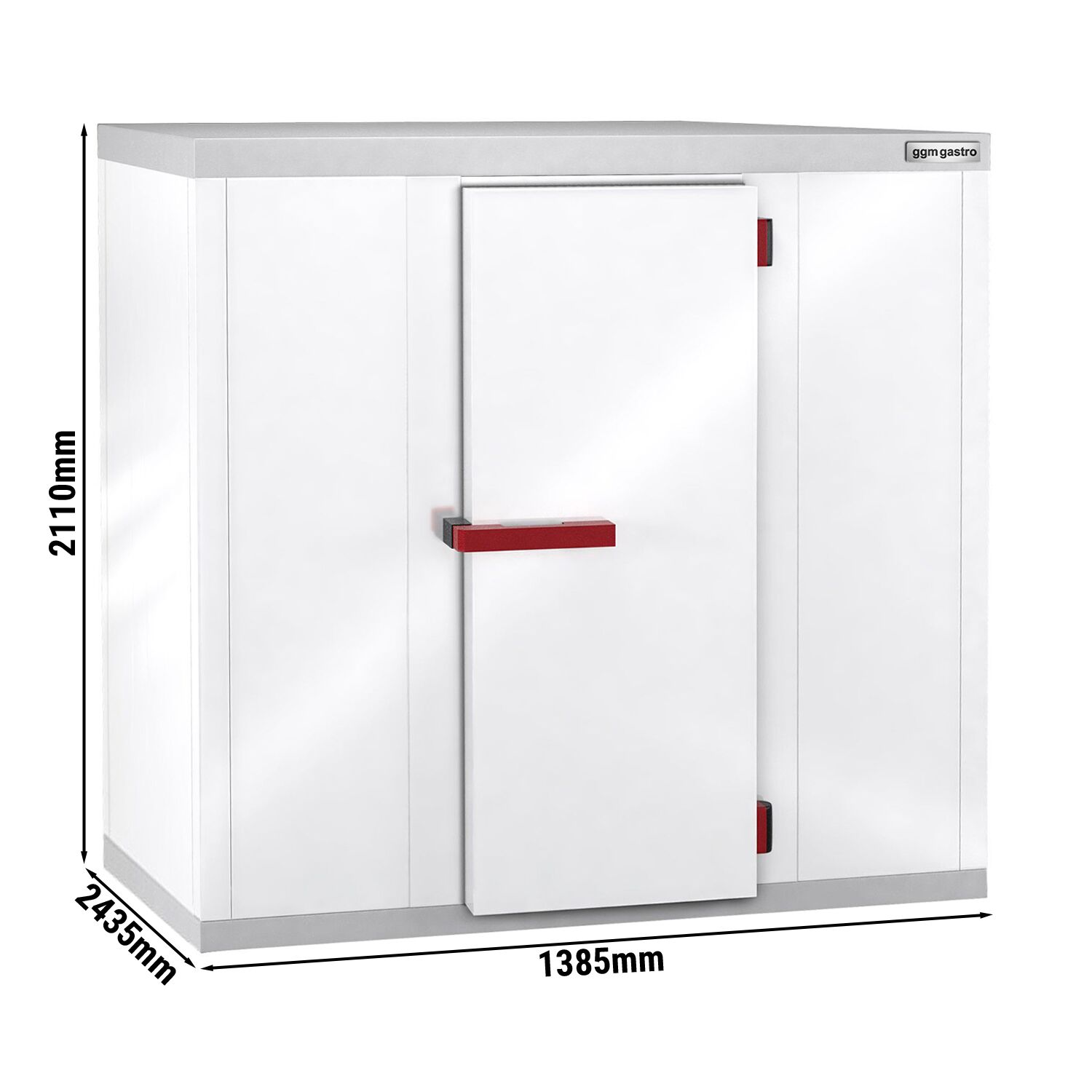 Chambre froide - 1380 x 2430 mm - 5,43 m³
