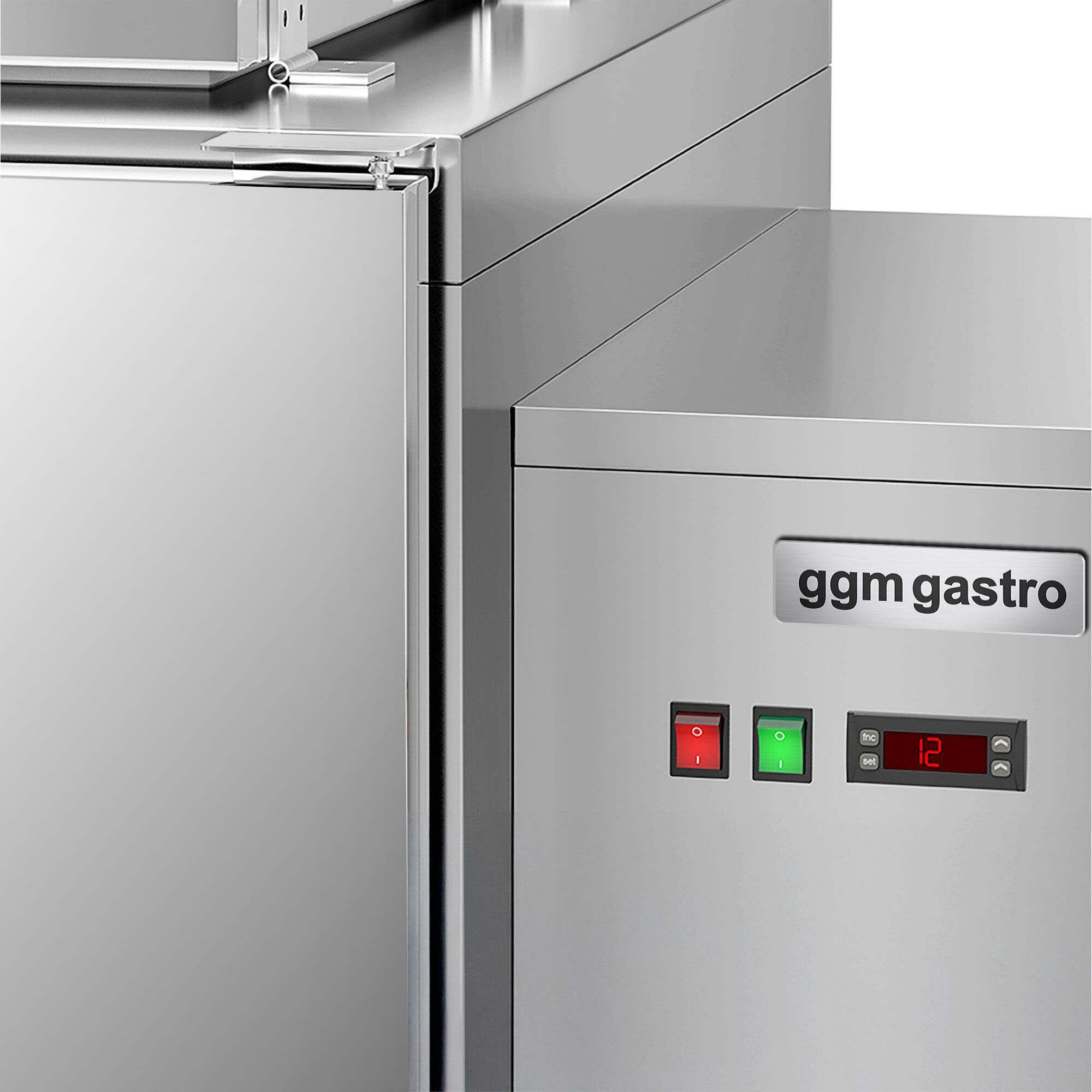 Refroidisseur de déchets humides – 2 × 120 ou 2 × 240 litres – Groupe à droite