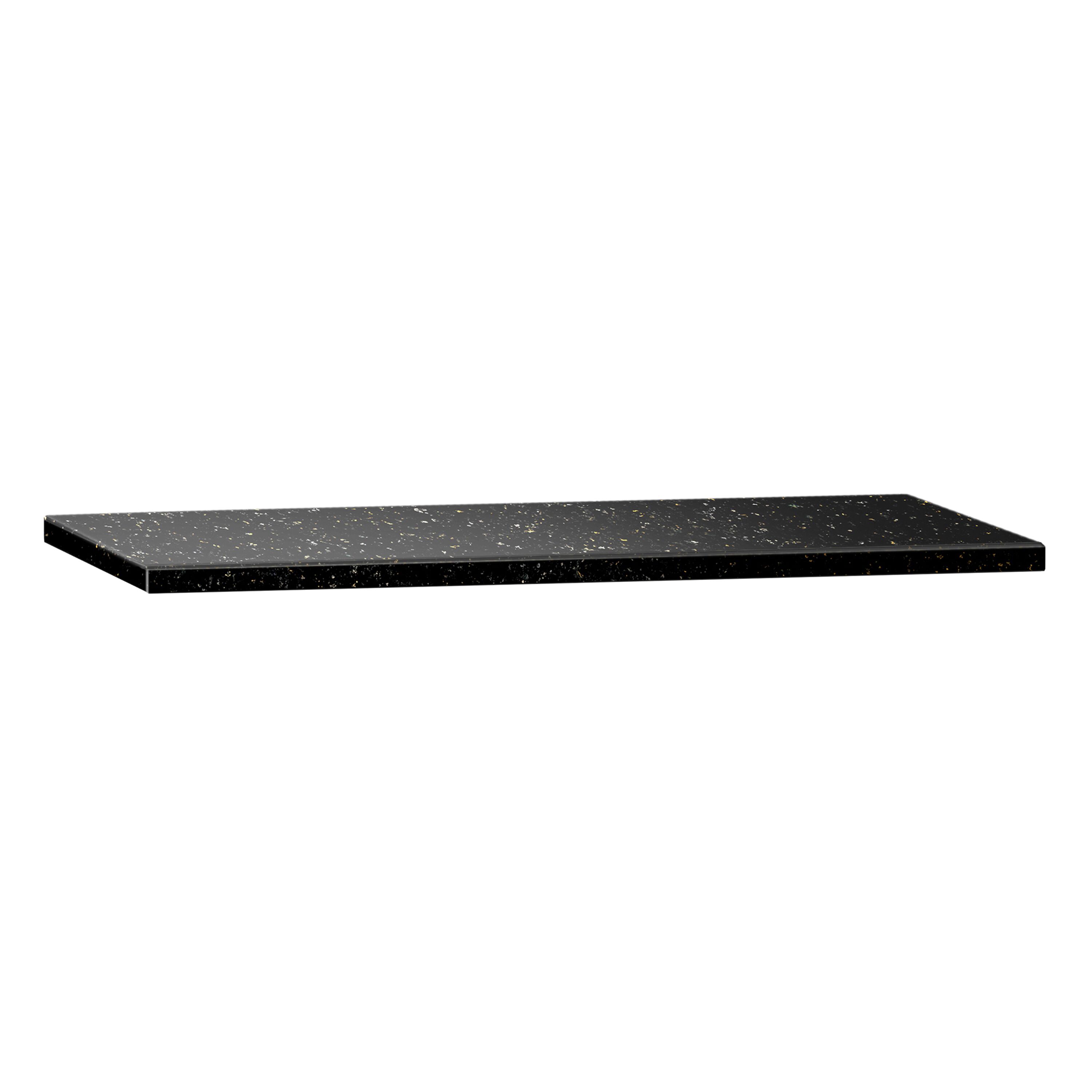 Table de travail inox PREMIUM - 600 x 700 mm - avec tablette inférieure - incl. Plan de travail en Granit