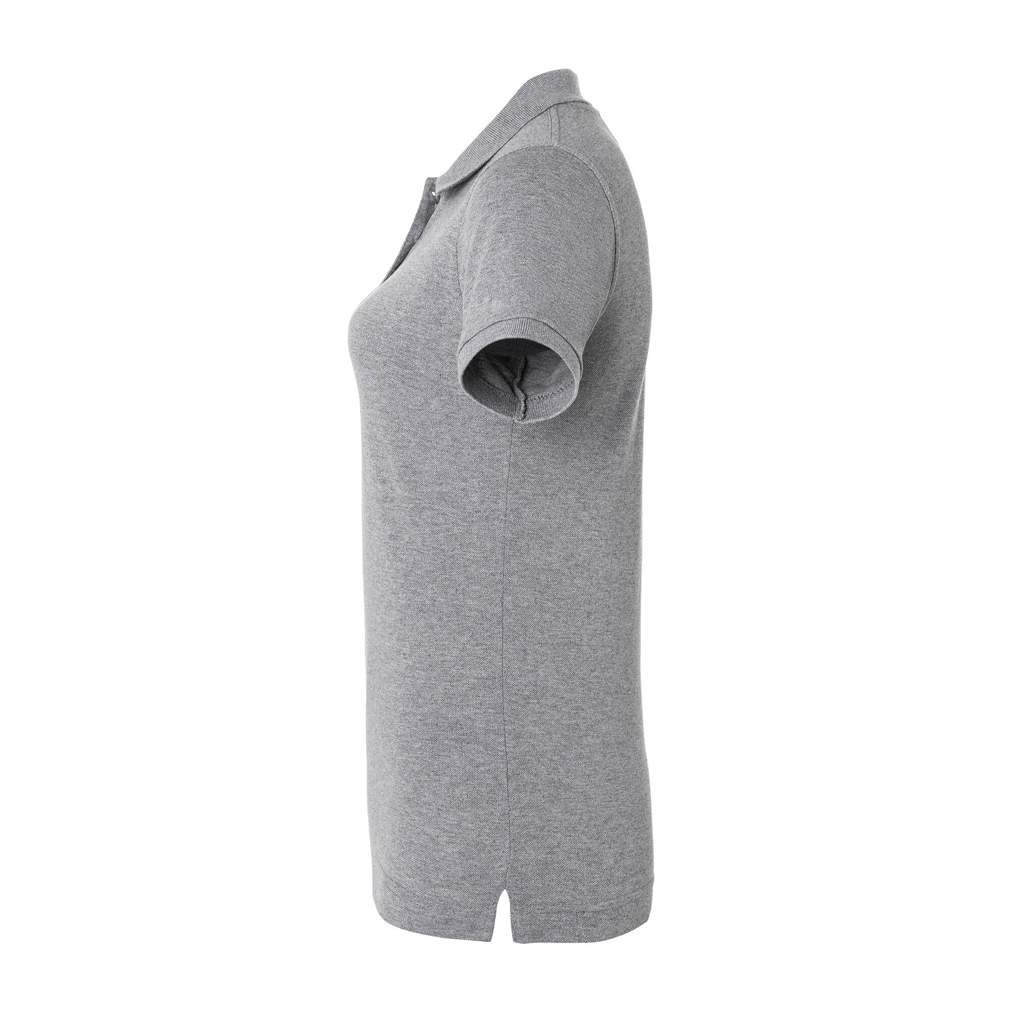 KARLOWSKY | Ladies Workwear Polo Shirt Basic – Light Grey - 3XL - 100% Cotton - 60°C Wash