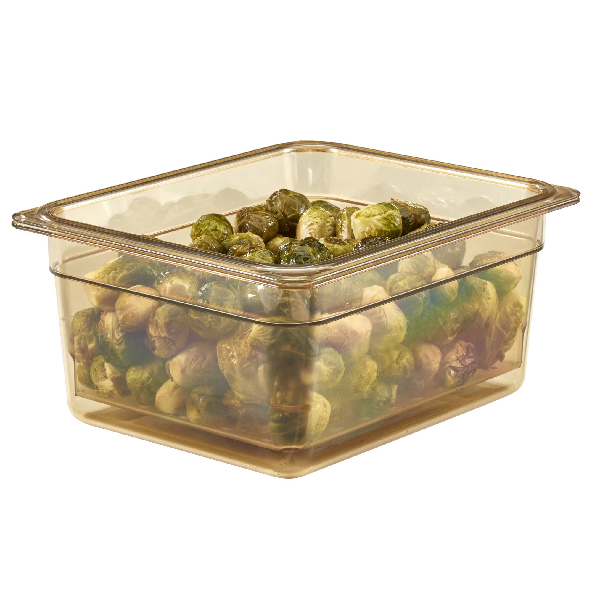 (6 Stück) CAMBRO | H-PAN™ - Hitzebeständiger Behälter GN 1/2 - Bernstein - Höhe: 150mm
