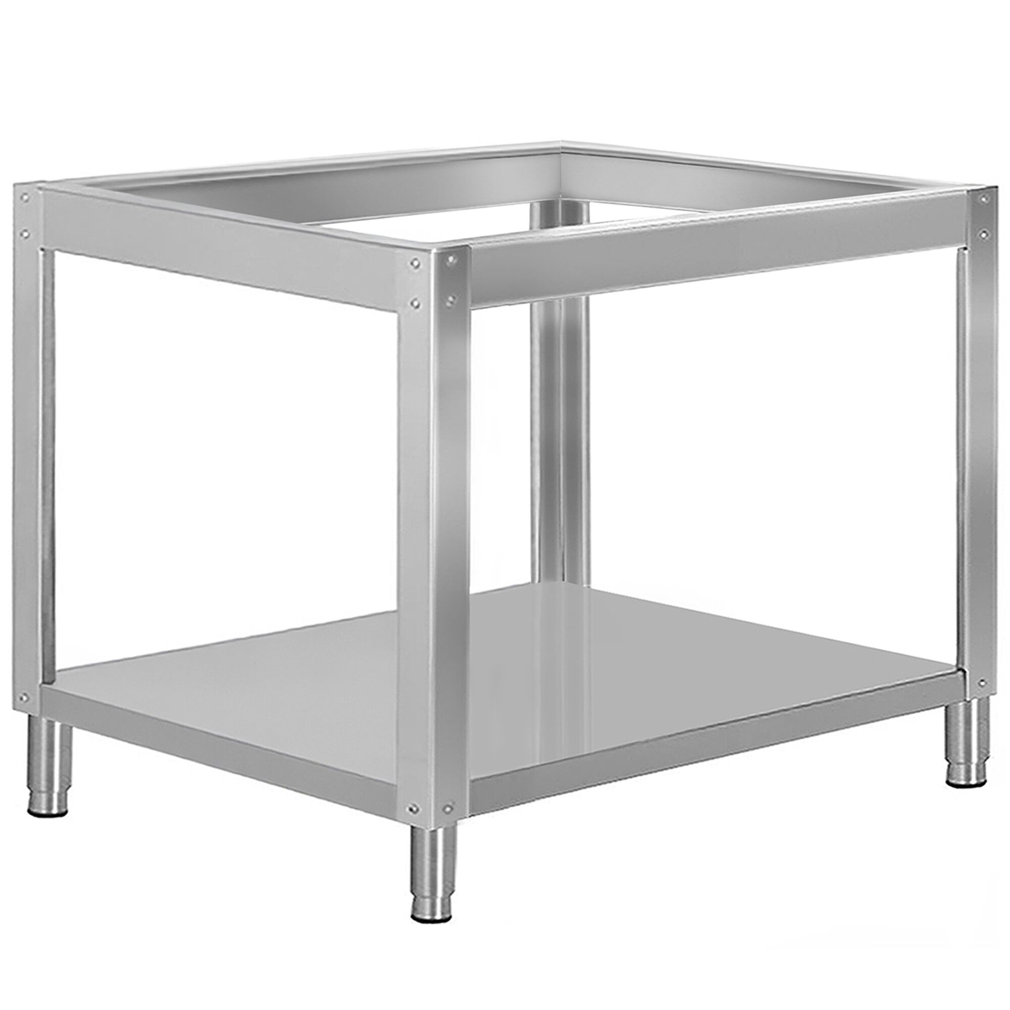 Support pour four à pizza - 1340x1130x1080mm - Inox - compatible avec PEP99, PEP99D & PEP99TC