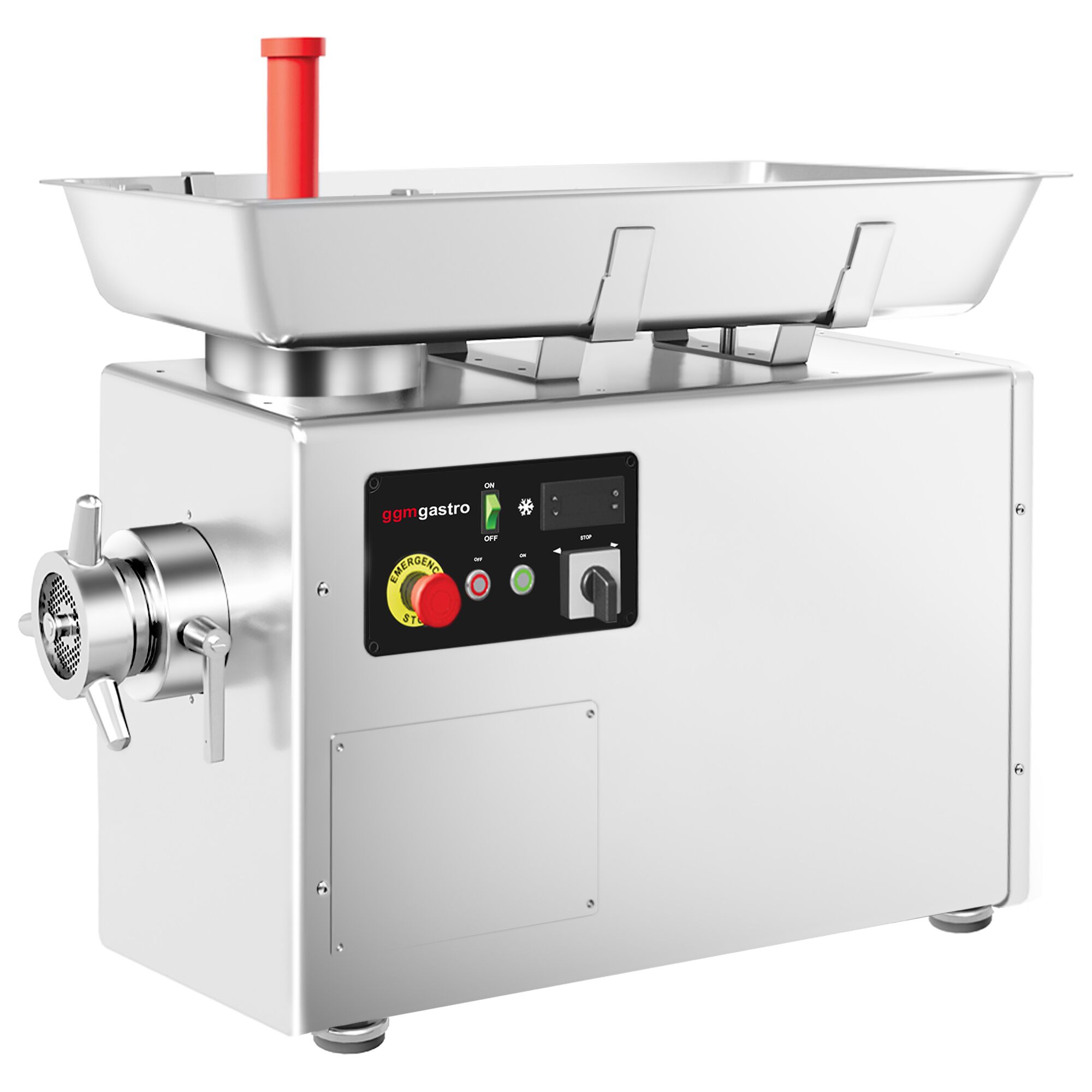 Heavy Duty Electric Meat Mincer Size 32 - 500kg/h - 2.2 kW - Mincing Plate 4mm - with Cooling System
