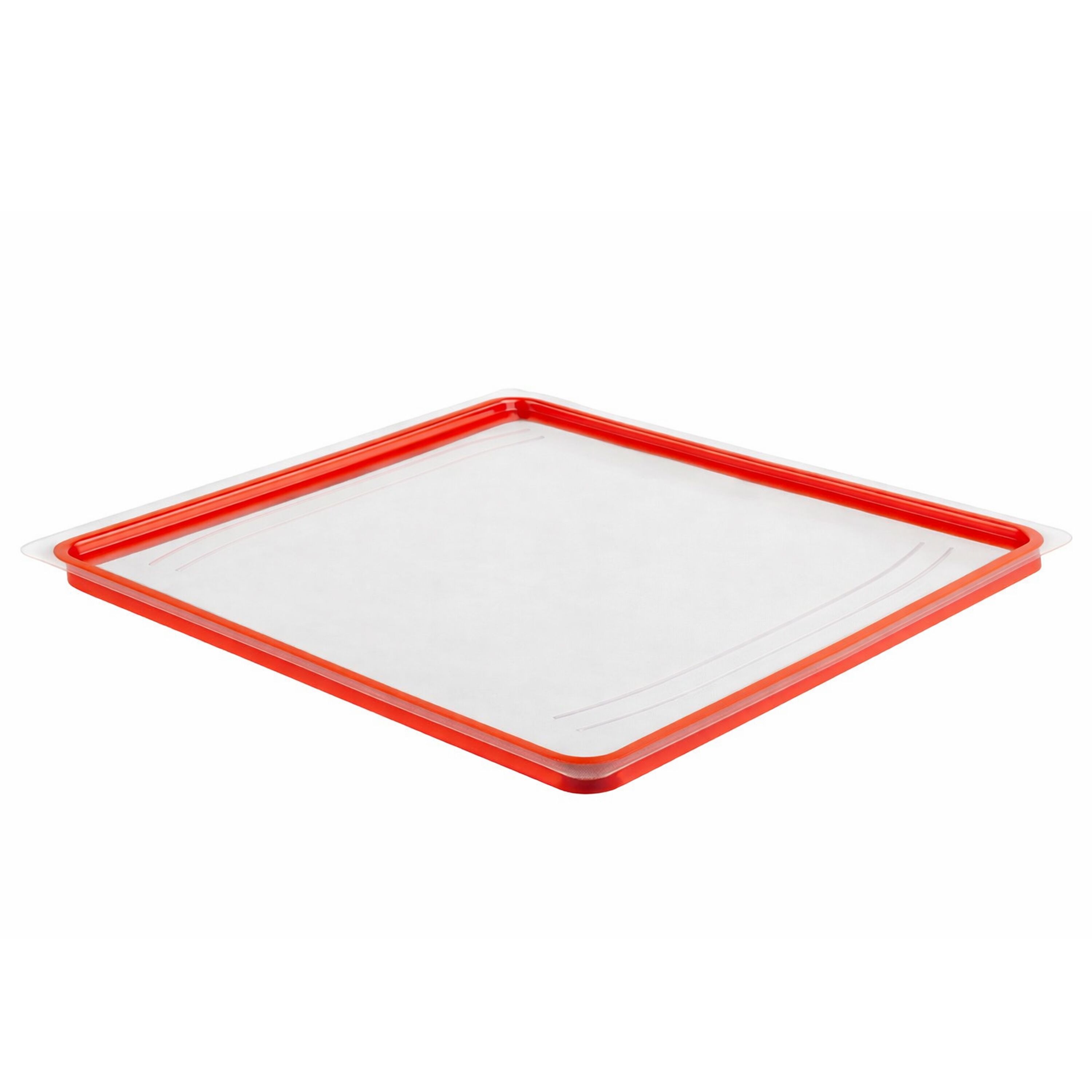 (6 stuks) polycarbonaat - GN-deksel GN 1/2 - luchtdicht - hoogte: 10mm - 325x265mm - transparant