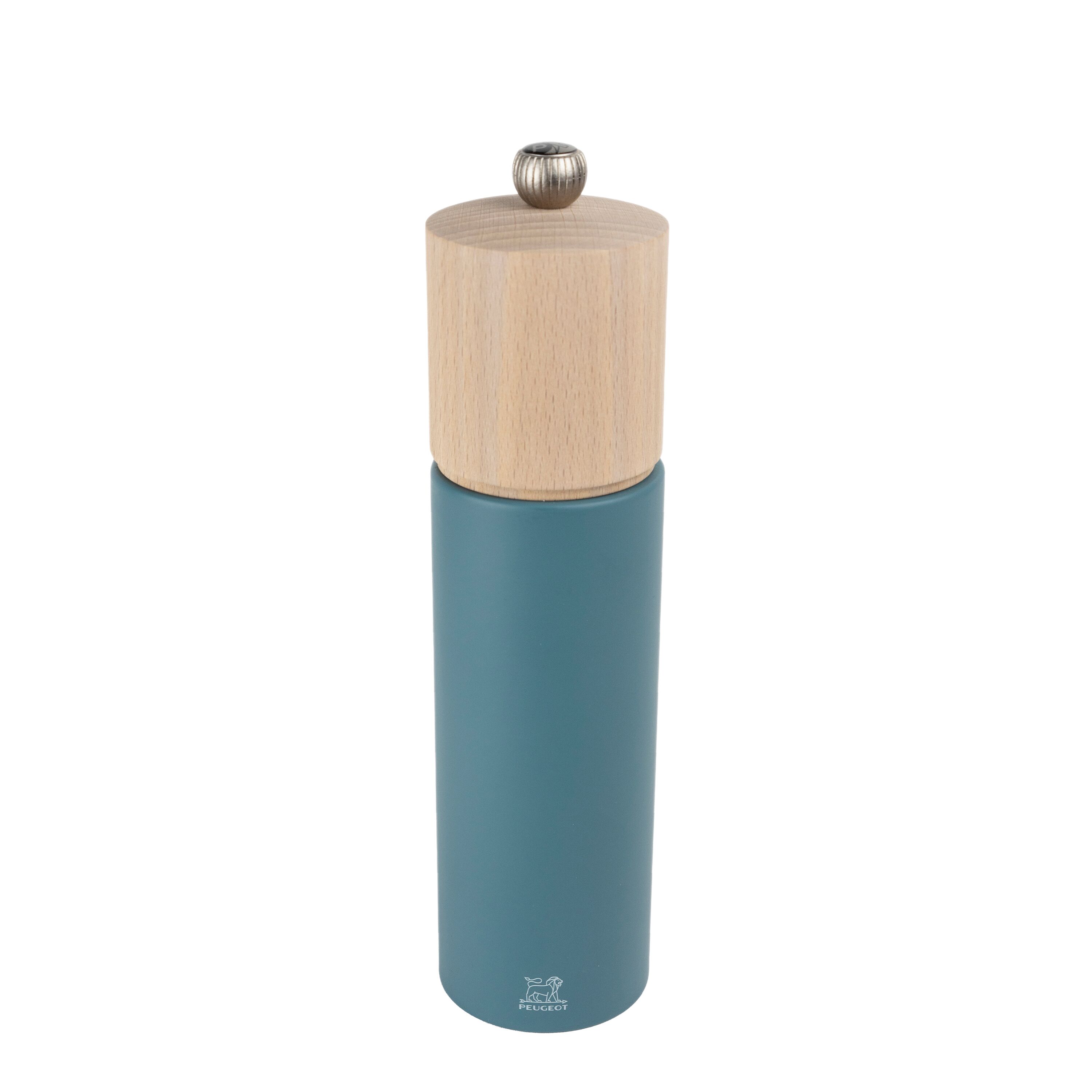 (6 pièces) PEUGEOT | BOREAL - Moulin à poivre - Bois - Bleu fumé - Hauteur : 210 mm