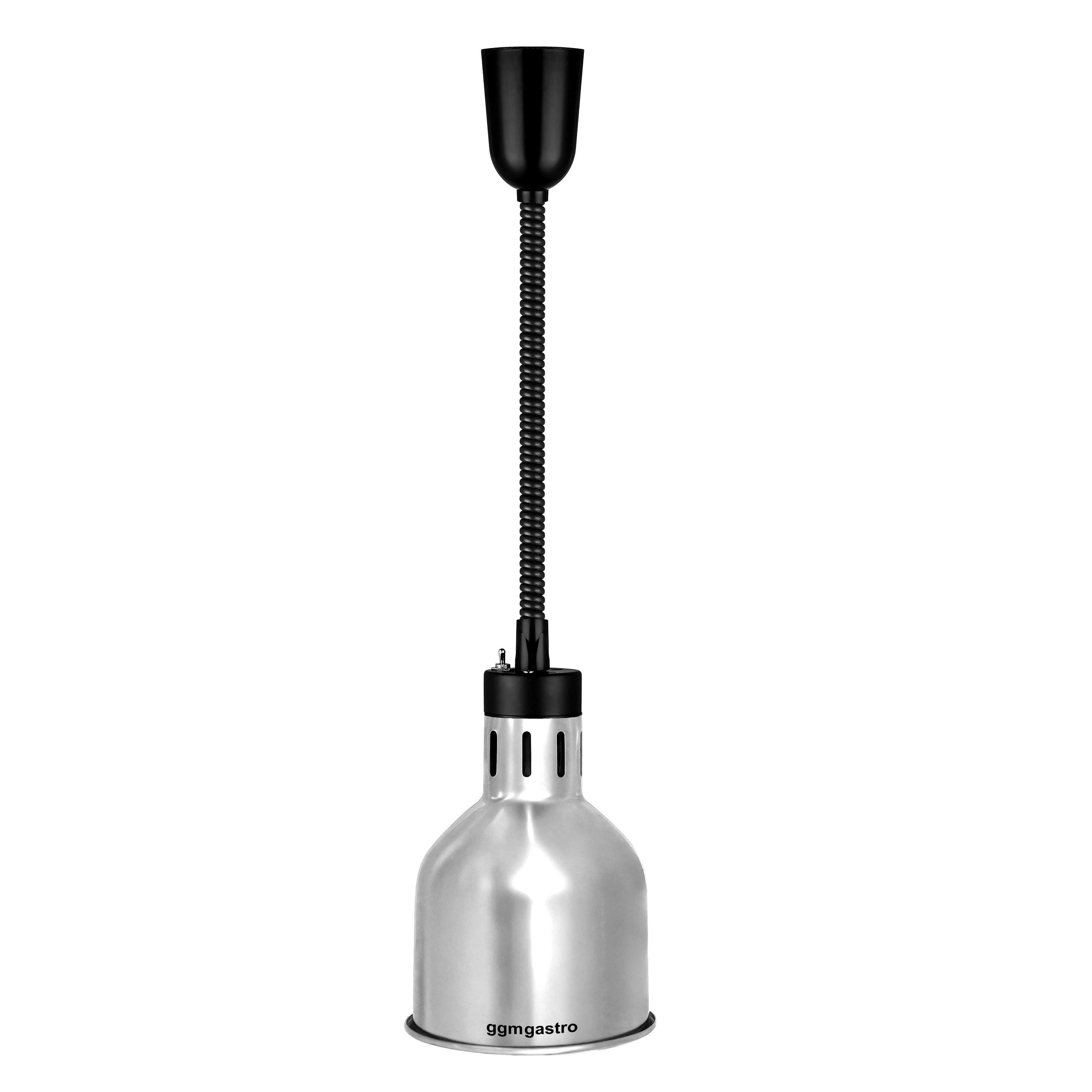 Lampe chauffante infrarouge – 275 watts – Ø 175 mm – Argent