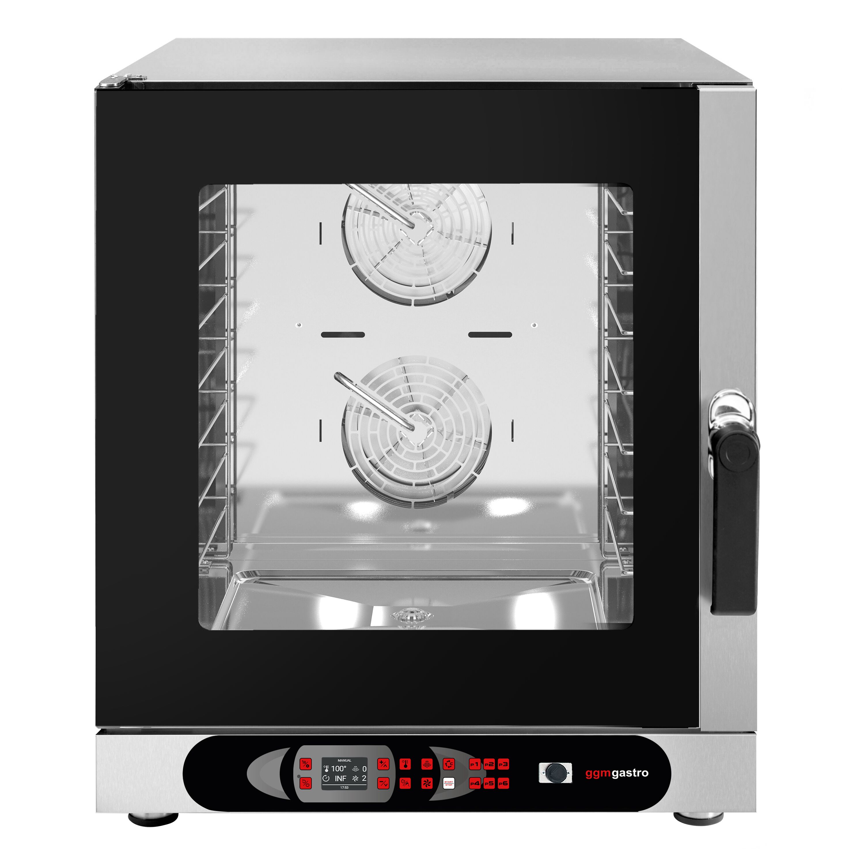 Four mixte - numérique - 6 x GN 1/1 ou 6 x EN 600 x 400 - avec système de lavage inclus