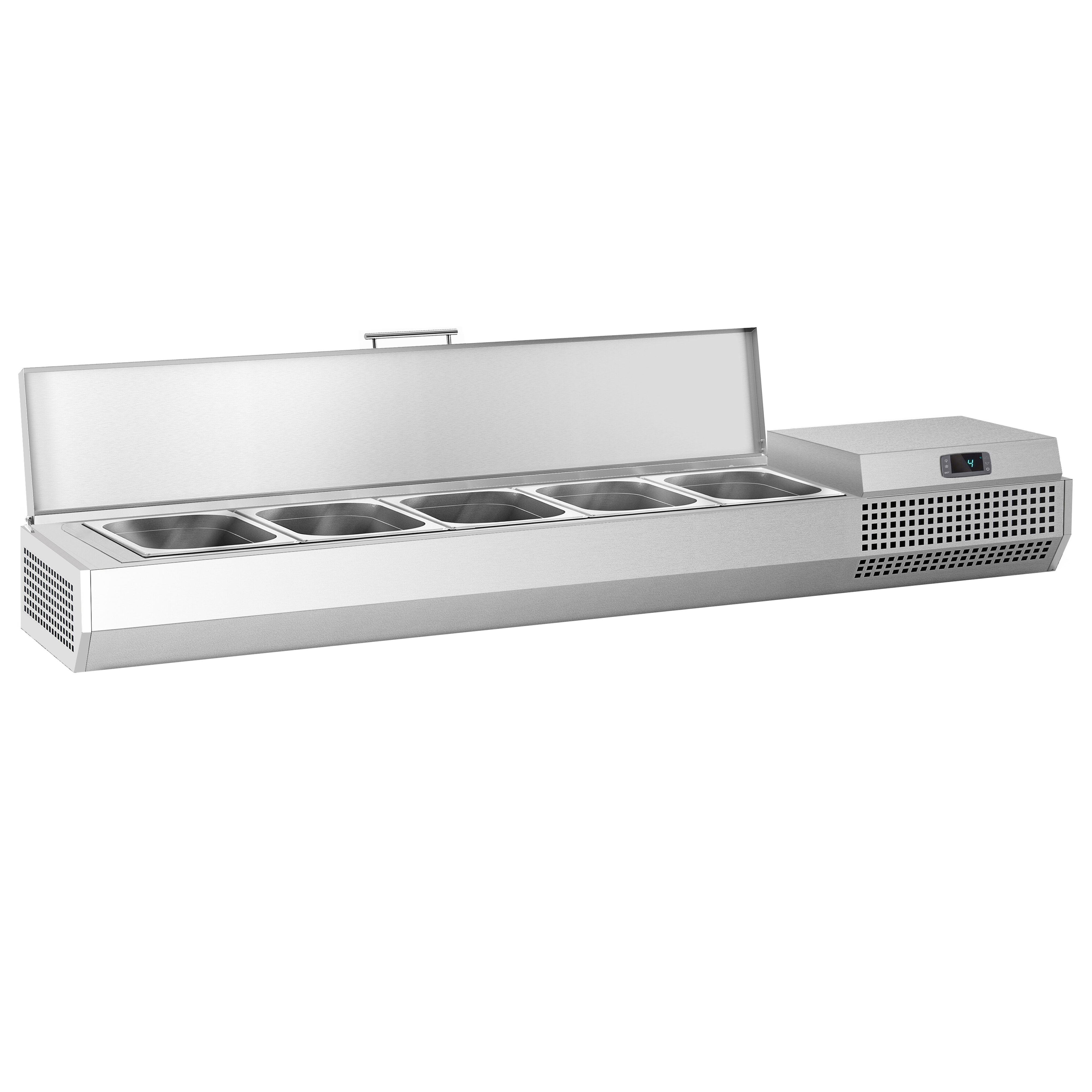 Vitrine Réfrigérée à Ingrédients PREMIUM PLUS - 1493x413mm - 5x GN 1/3